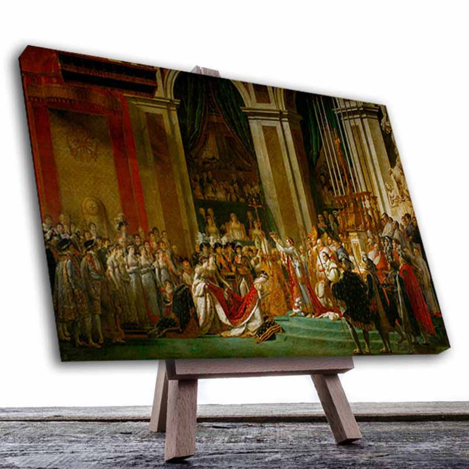 Cuadro Decorativo Canvas La consagración de Napoleón de Jacques-Louis David de 135 X 90 cm.