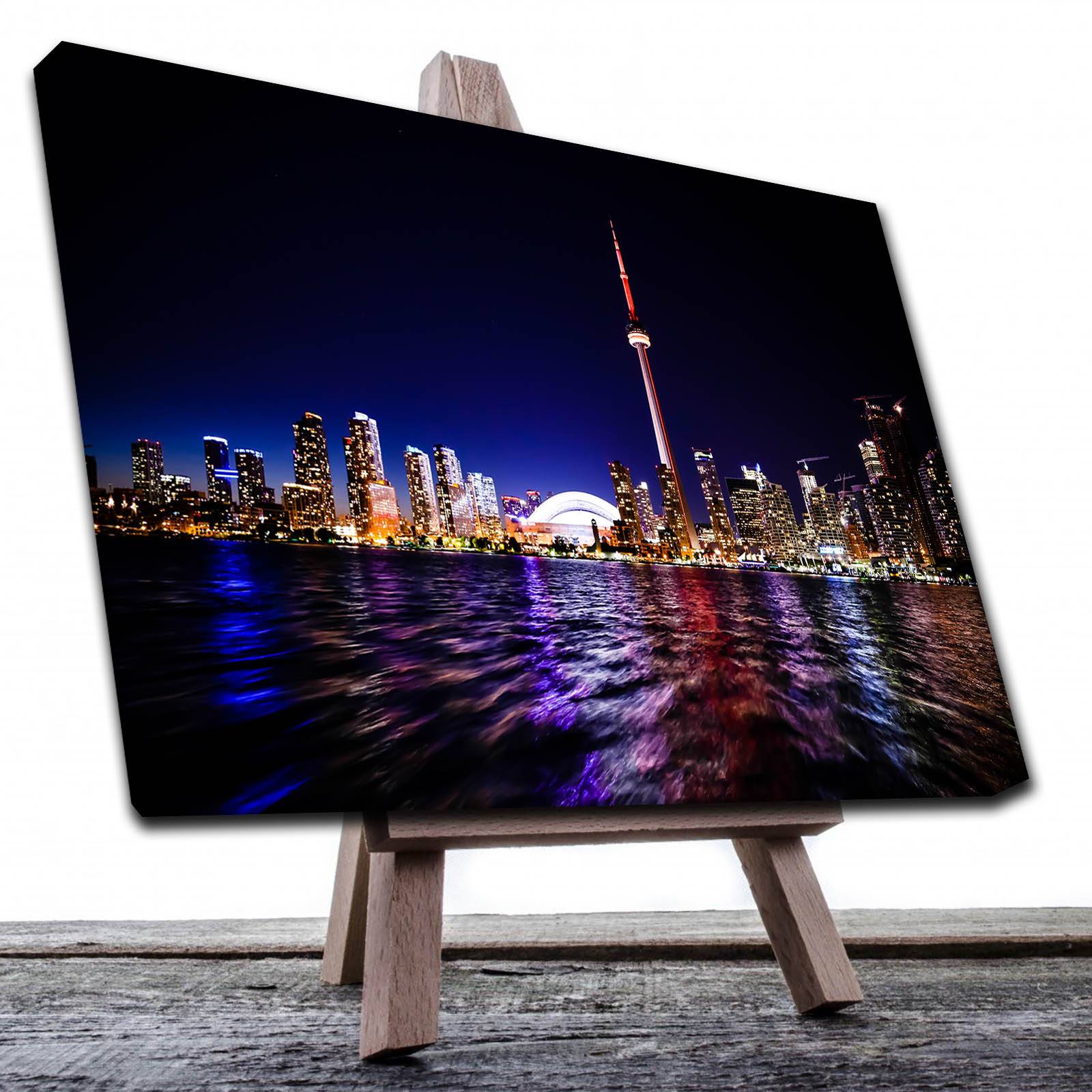 Cuadro Decorativo Canvas Paisaje de Canadian National Tower en Ontario Canada de180 X 120 cm