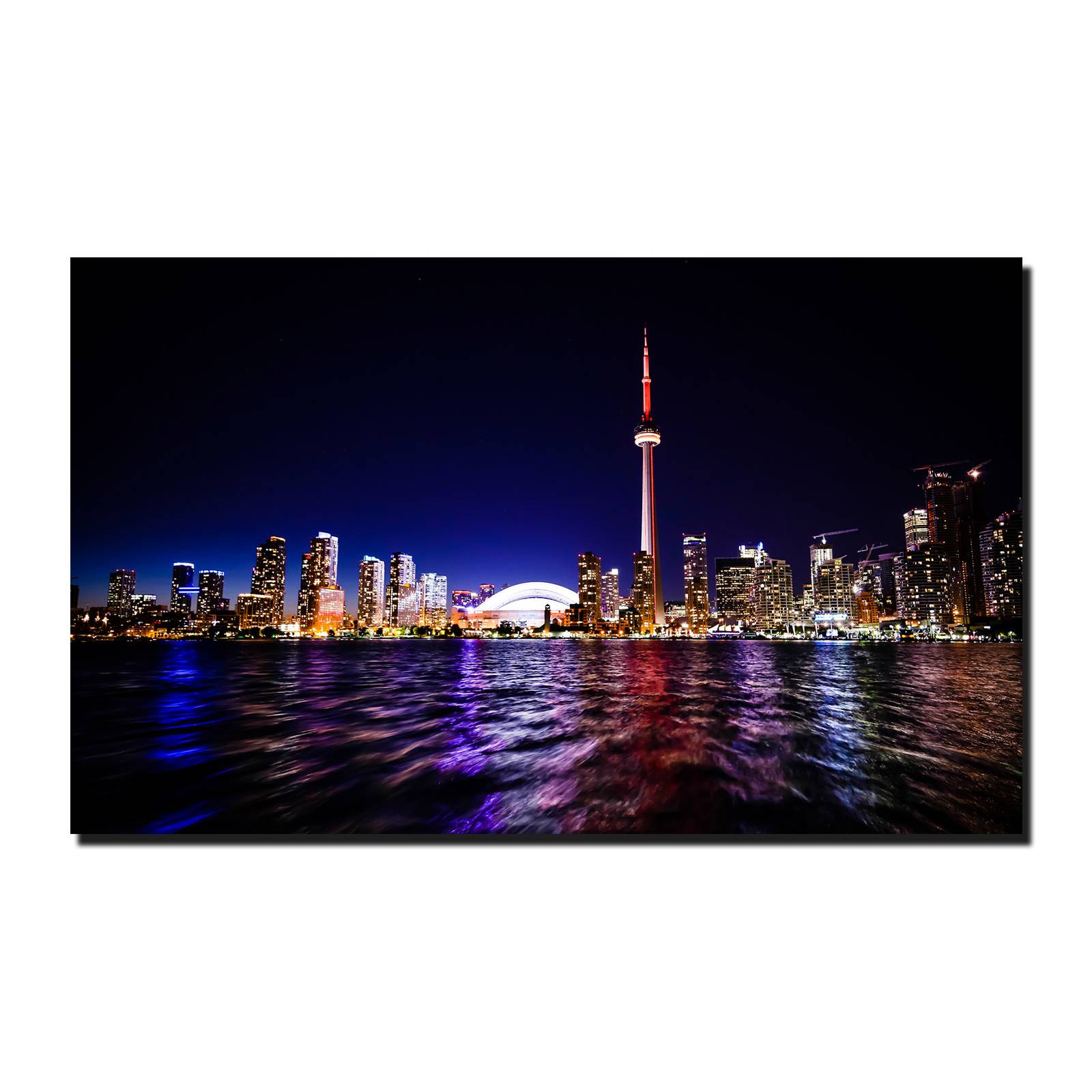 Cuadro Decorativo Canvas Paisaje de Canadian National Tower en Ontario Canada de180 X 120 cm