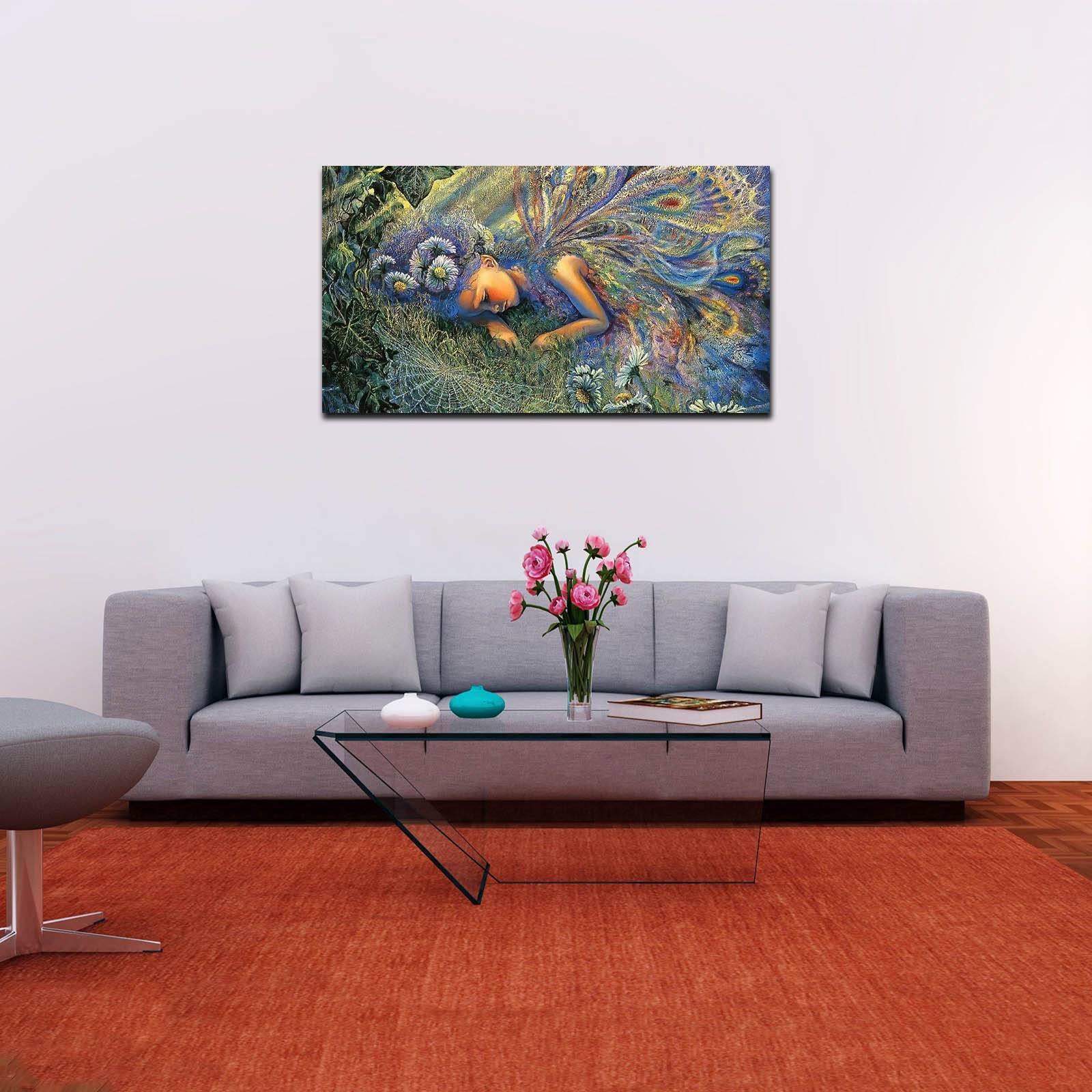 Cuadro Decorativo Canvas Paisaje de Ada en el jardin estilo Josephine Wall de 120 X 80 cm