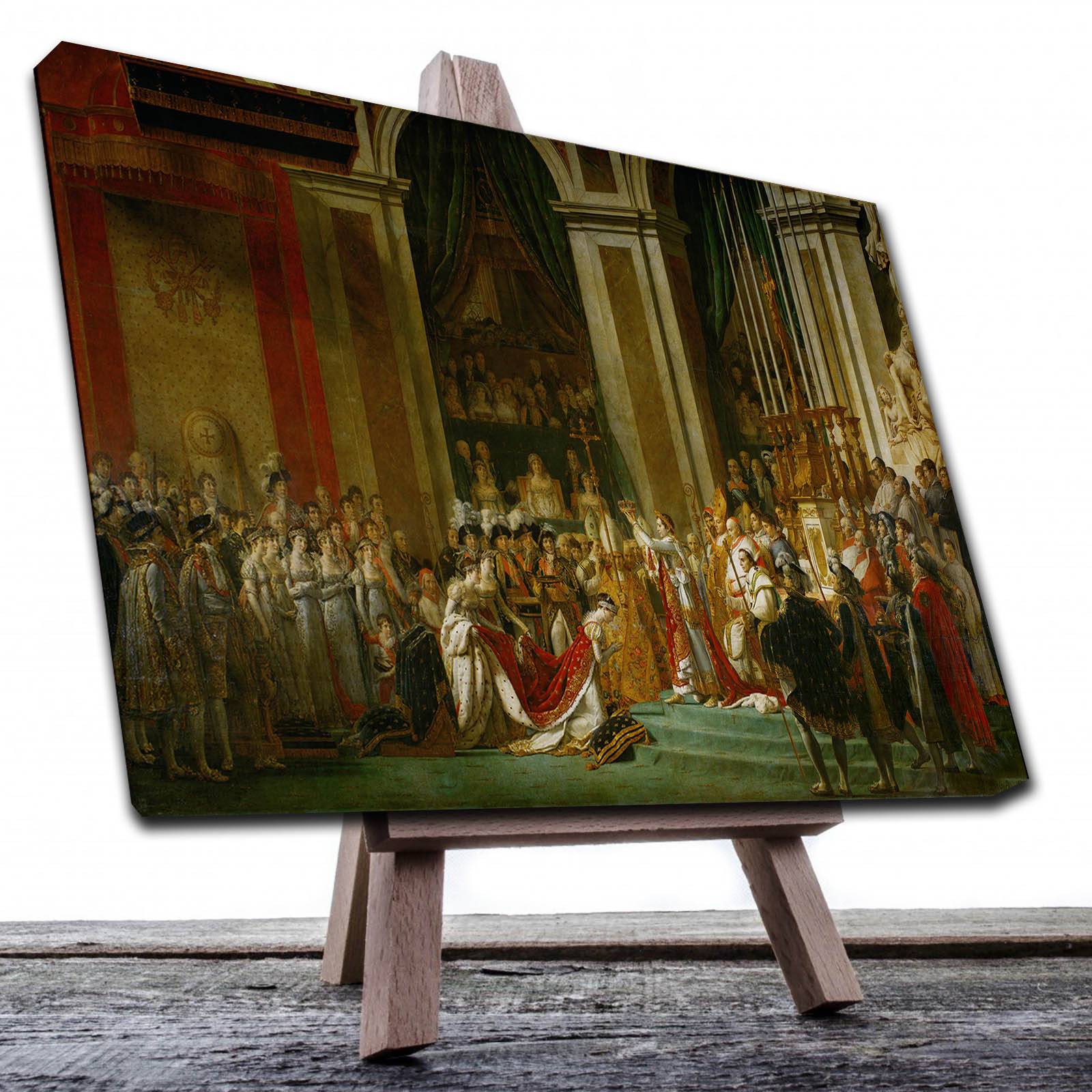 Cuadro Decorativo Canvas La consagración de Napoleón de Jacques-Louis David de 120 X 60 cm