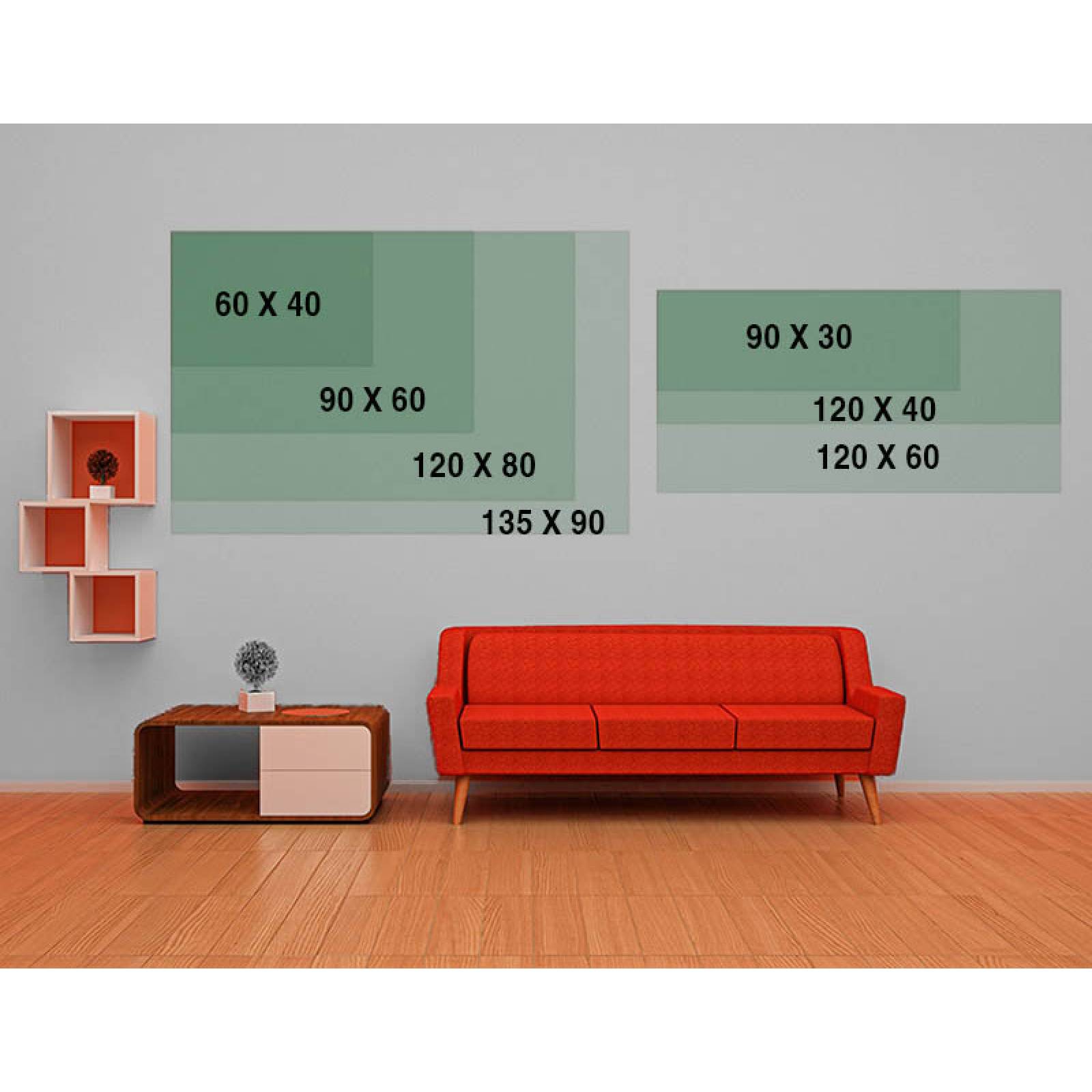 Cuadro Decorativo las Estaciones del Año 120 X 60 cm.