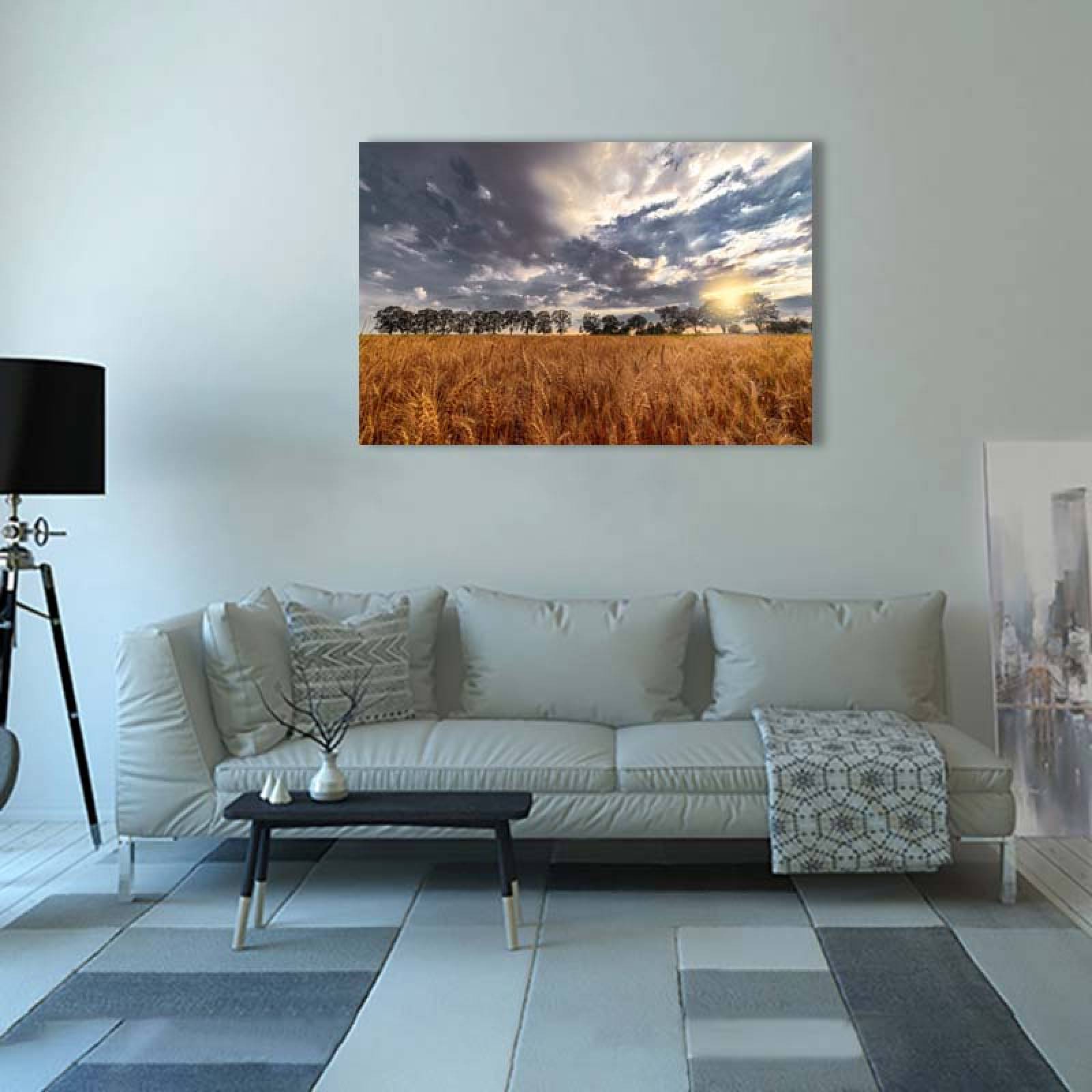 Cuadro Decorativo Canvas un Lindo Atardecer 120 X 60 cm.