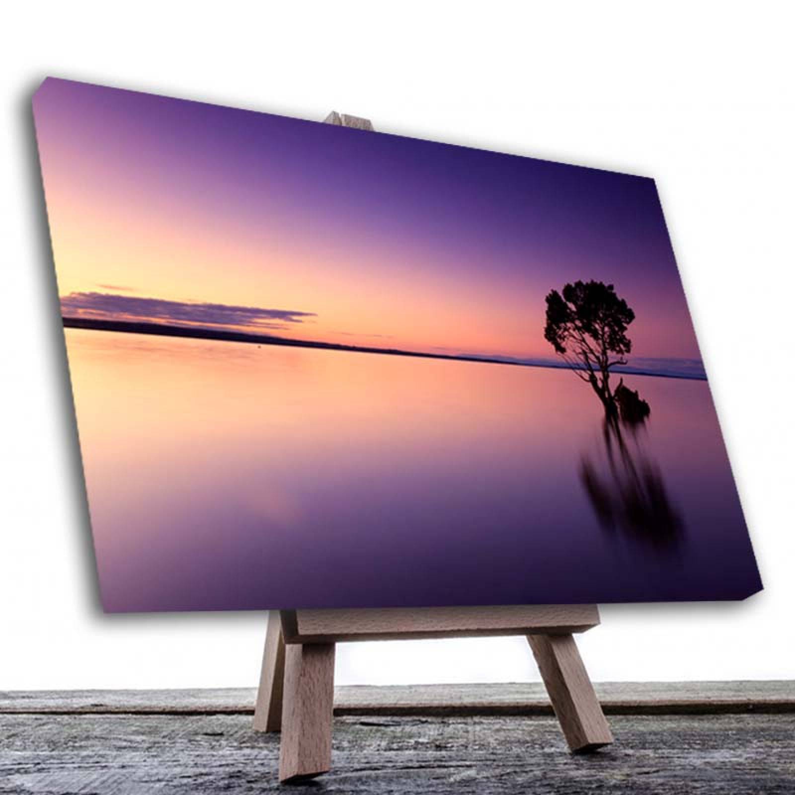 Cuadro Decorativo Canvas Naturaleza en el Lago 120 X 60 cm.