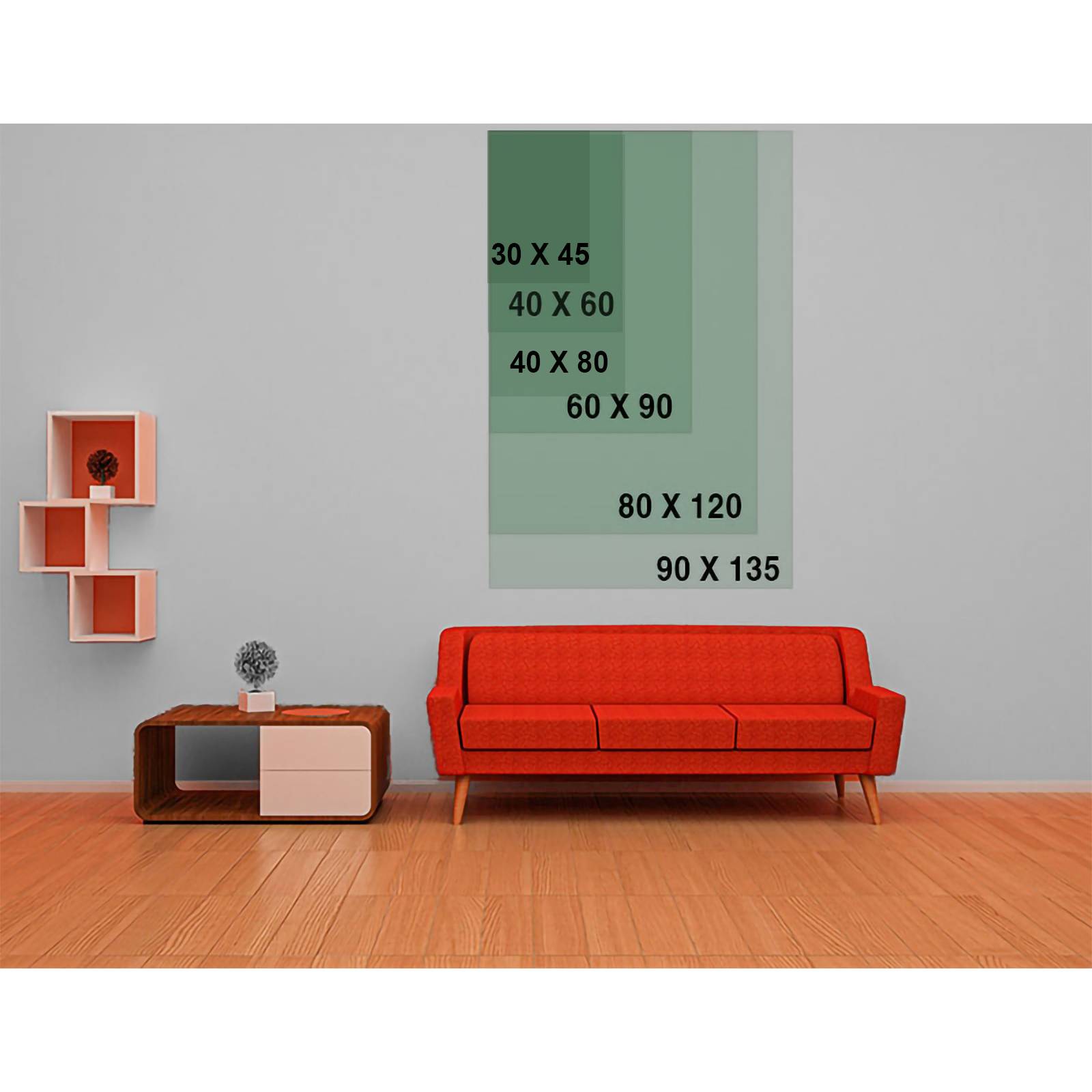 Cuadros Decorativos Set de 3 pzs Canvas fe y amor  40 X 60 cm