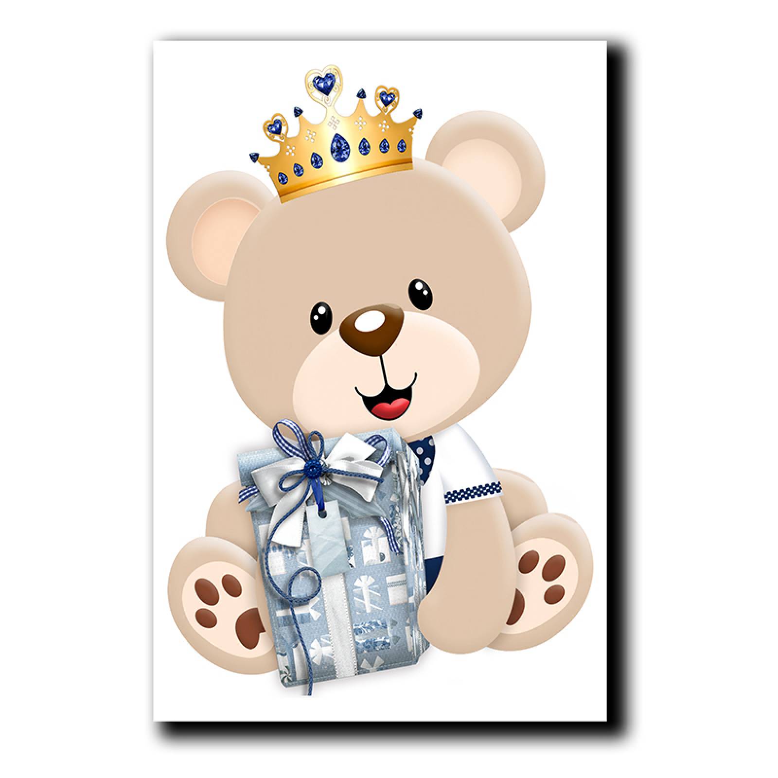 Cuadros Decorativos Set de 3 Piezas Para niños de ositos 40 X 60 cm