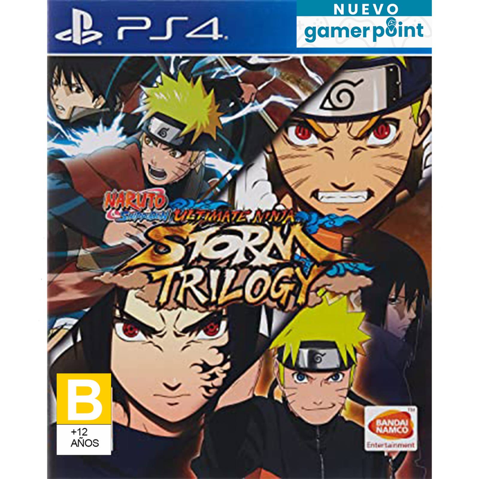 Naruto Shippuden Ultimate Ninja Storm Trilogy Eu Ps4