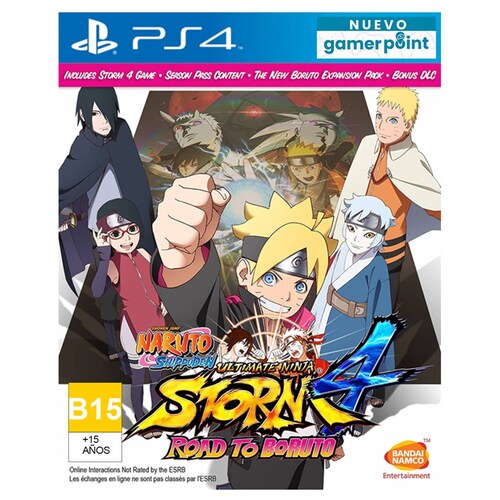 Naruto Shippuden: Ultimate Ninja Storm 4 Road To Boruto Standard Edition Bandai Namco Ps4