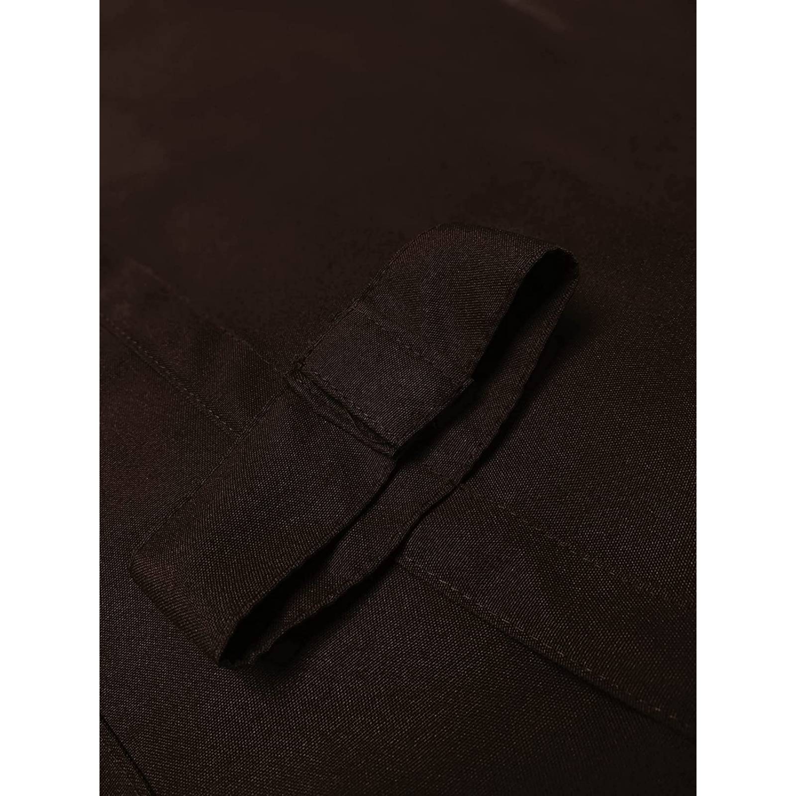 BÉLA Juego Cortinas Aura 1.80m Alto x 2.70m Ancho Color Chocolate