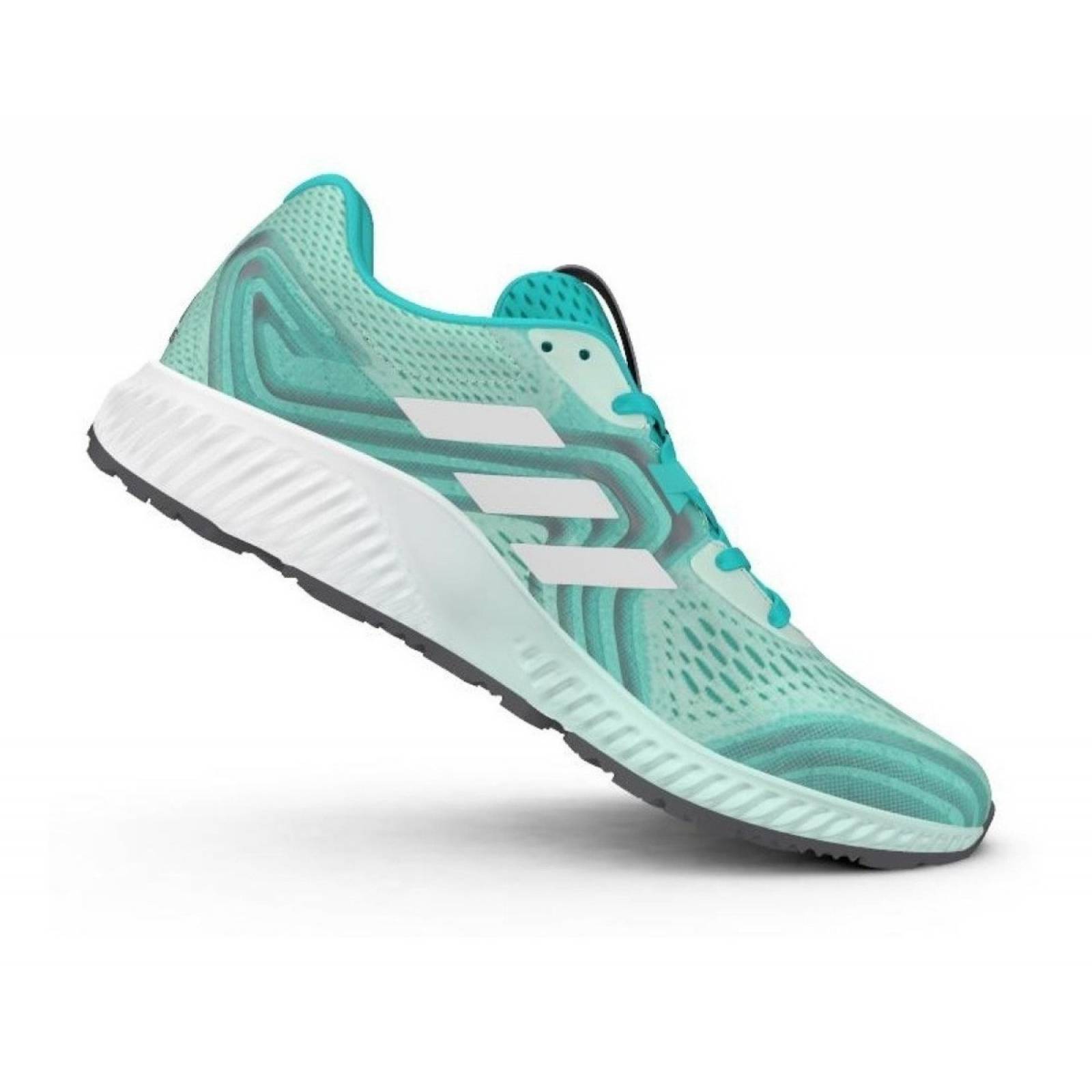 adidas Tenis Aerobounce 2  W Mujer Azul Running Originales