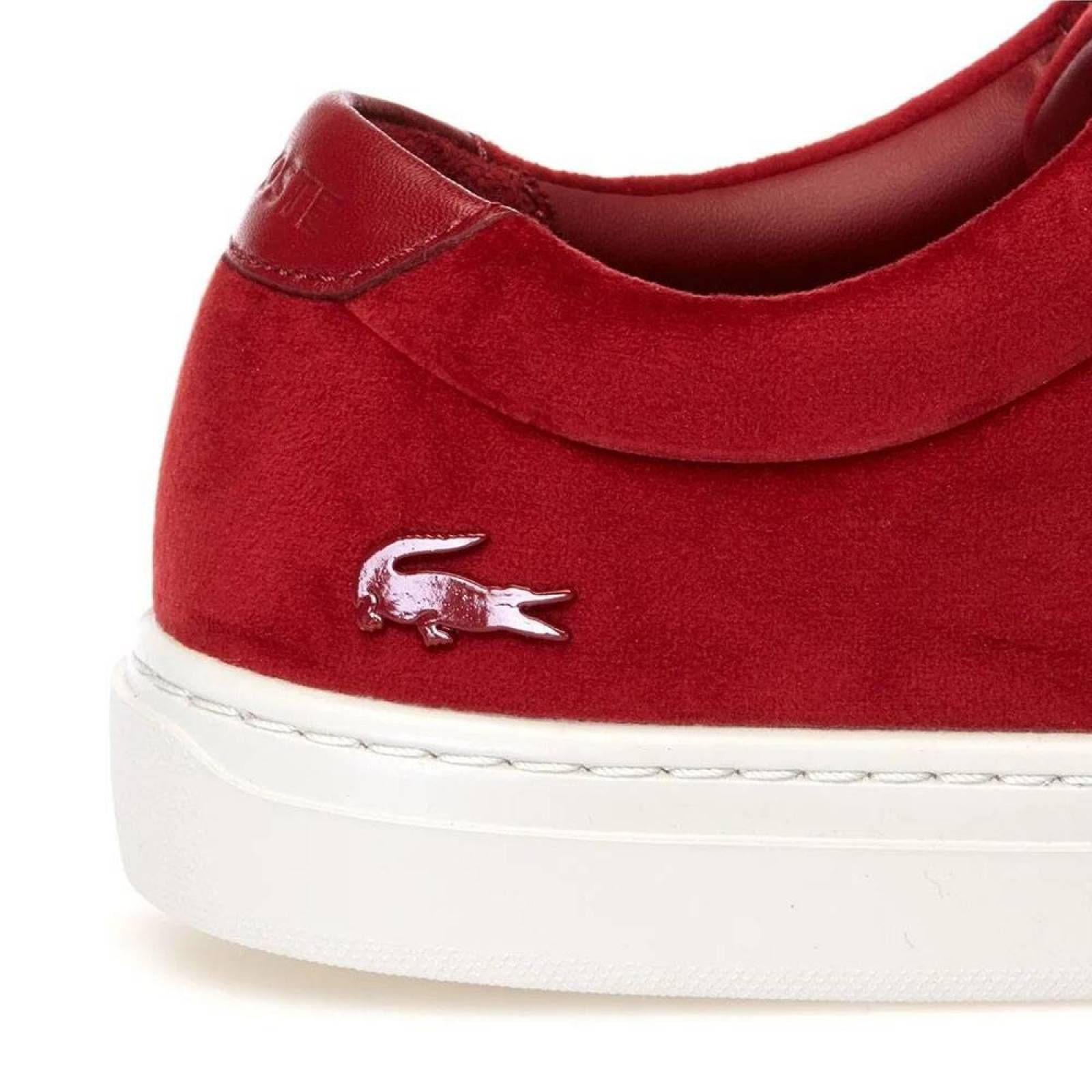 Tenis Lacoste Rojos Ligth 3183 zapatos de dama comdos