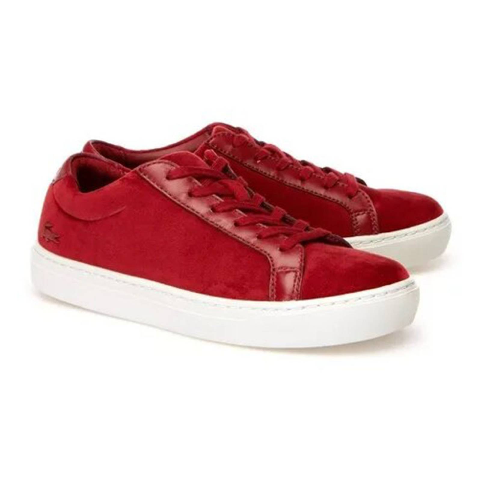 Tenis Lacoste Rojos Ligth 3183 zapatos de dama comdos