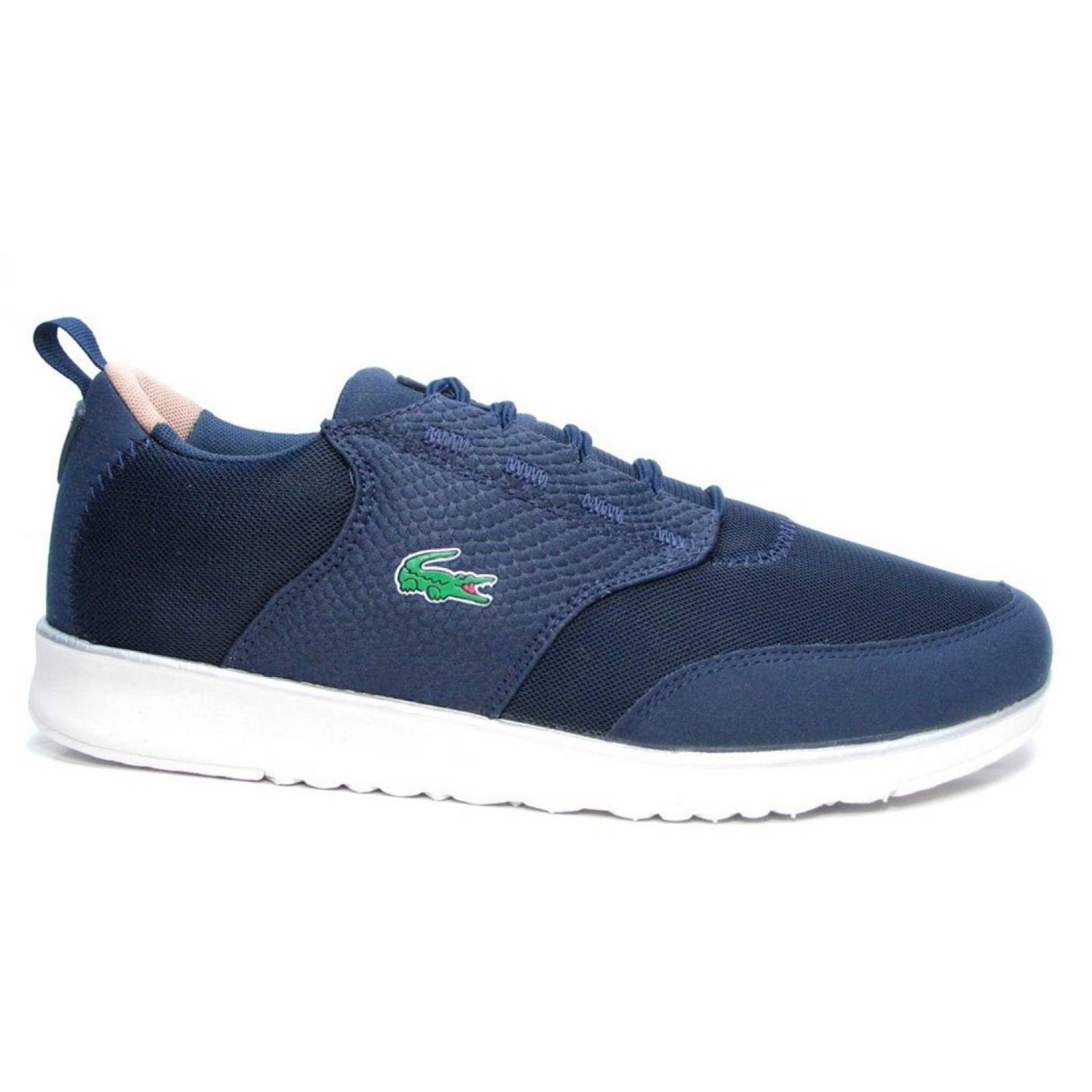 Tenis Lacoste Light 118 Azules Hombre Comodos 