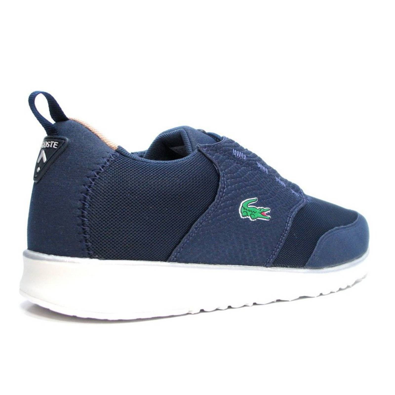 Tenis Lacoste Light 118 Azules Hombre Comodos 