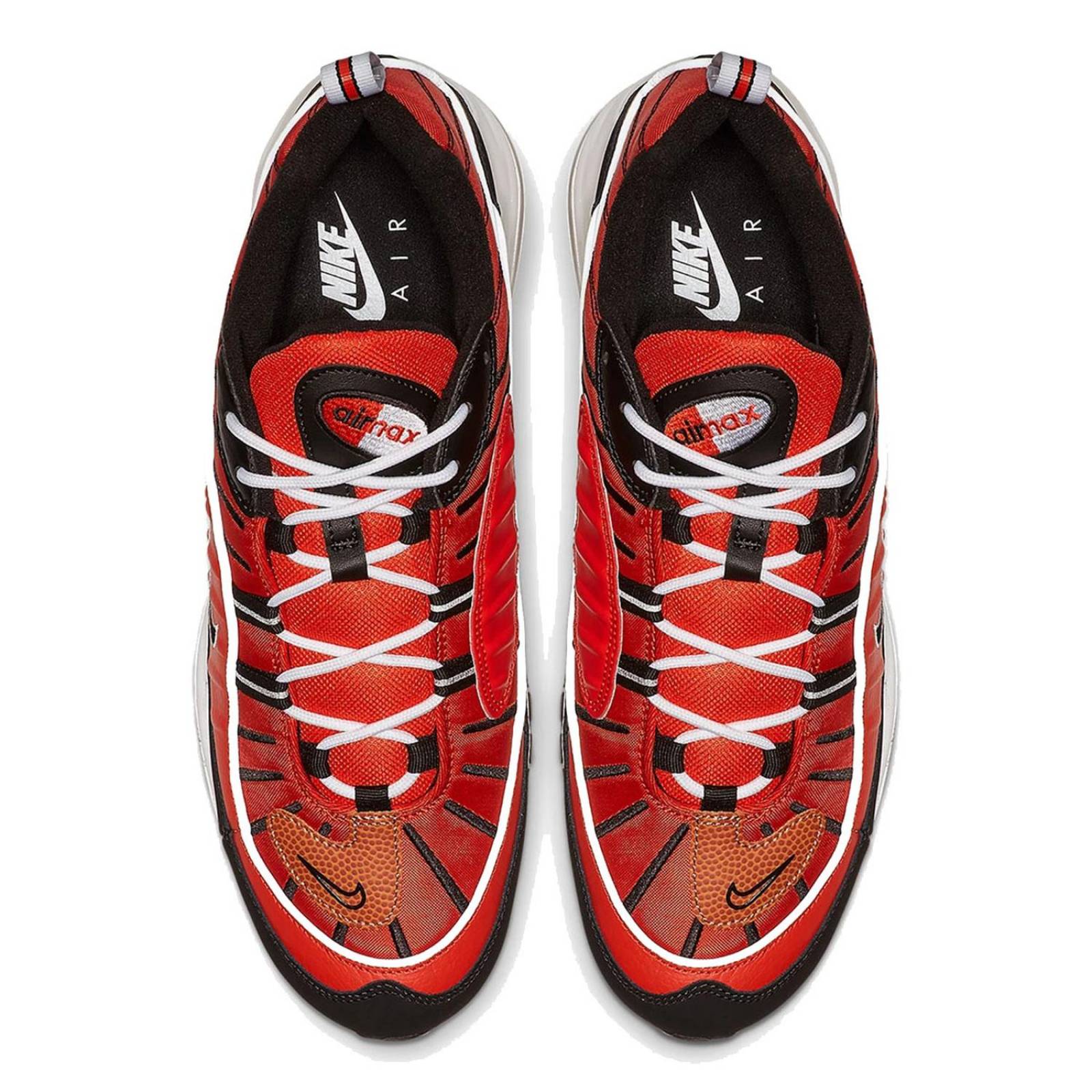 Tenis Nike Air Max 98 Habanero Hombre Rojos 