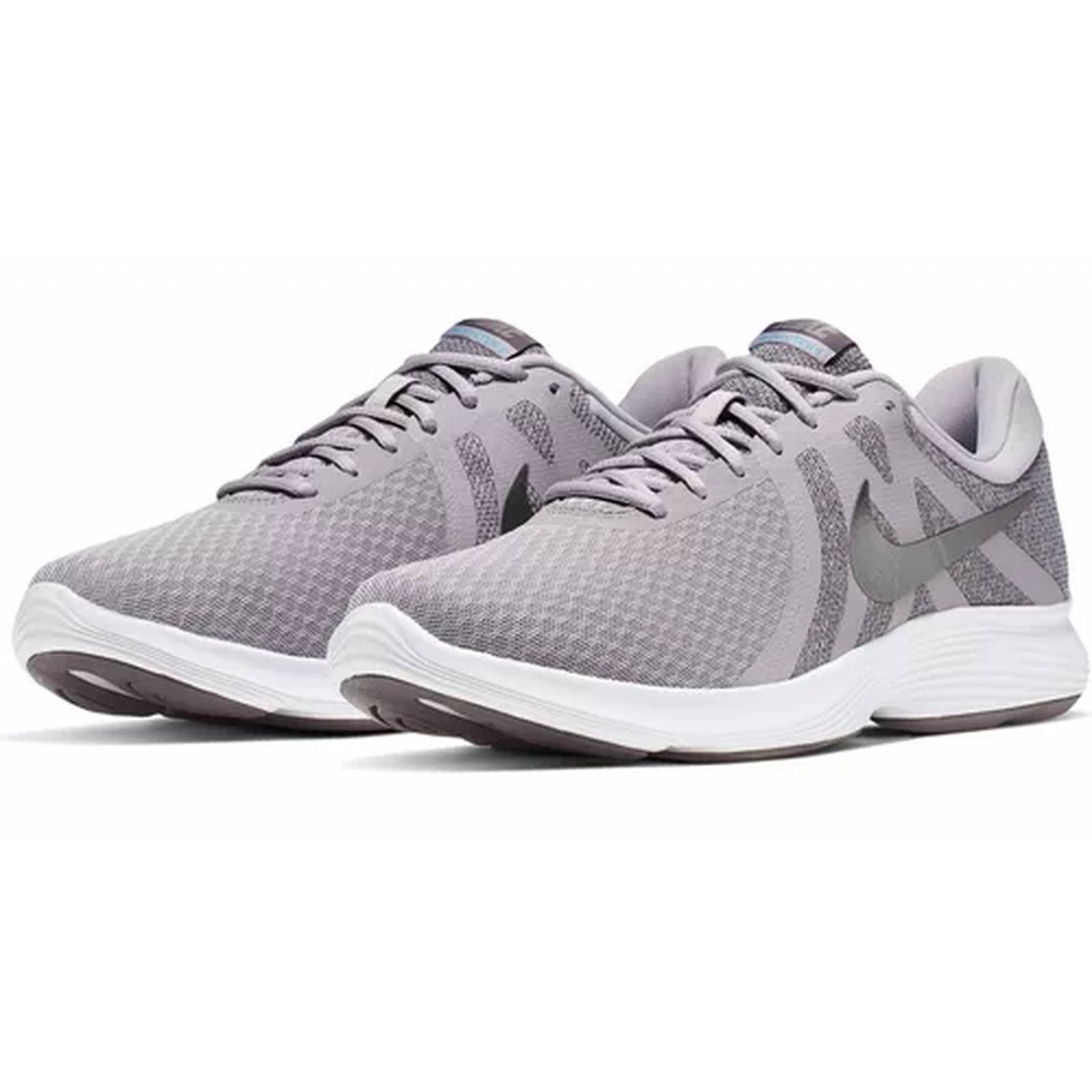 Tenis Nike Revolution 4 Gris Hombre 