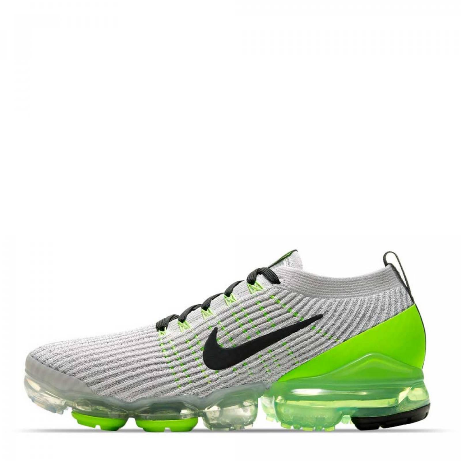 Tenis Nike Air VaporMax Flyknit 3 Electric Green Deportivos Hombre 