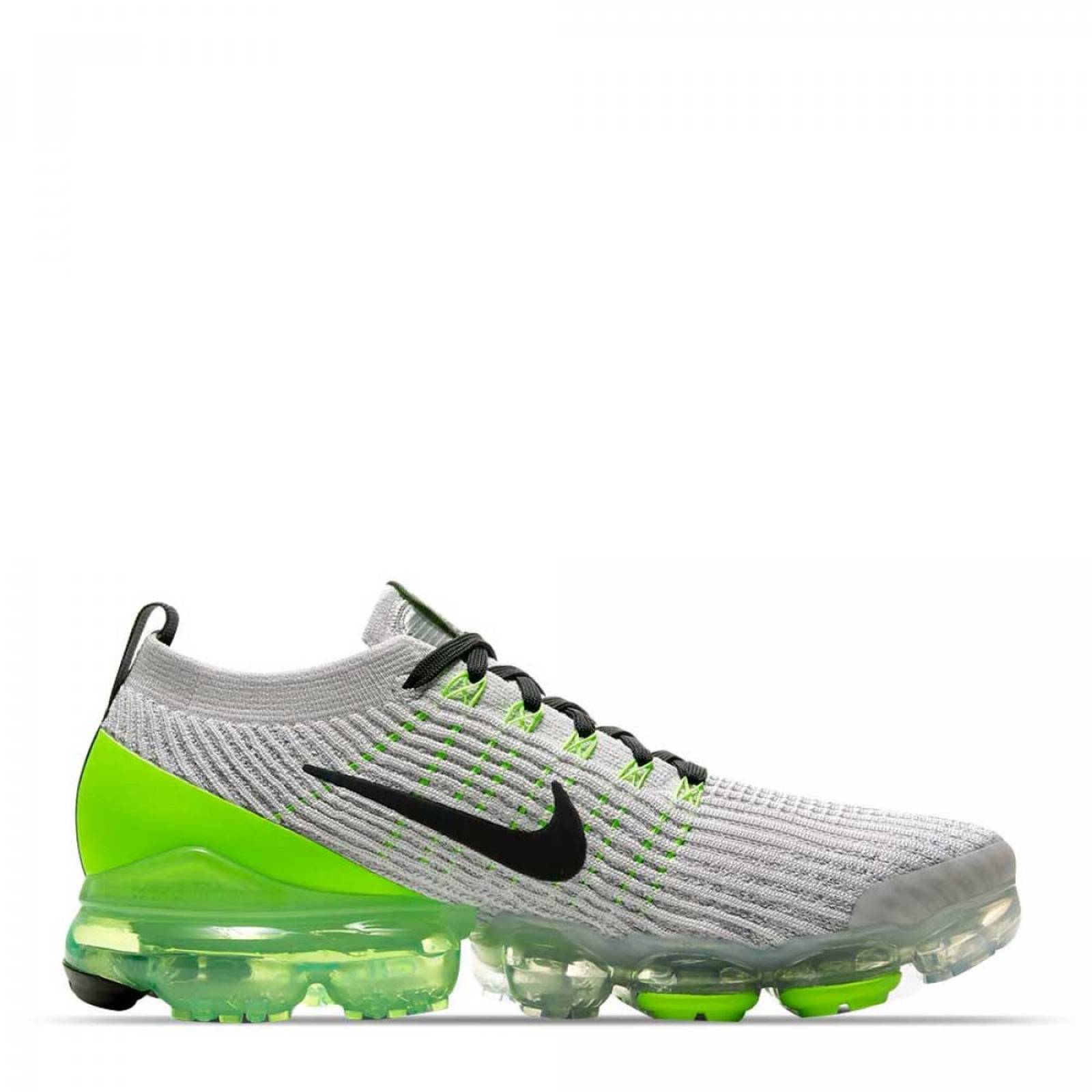 Tenis Nike Air VaporMax Flyknit 3 Electric Green Deportivos Hombre 