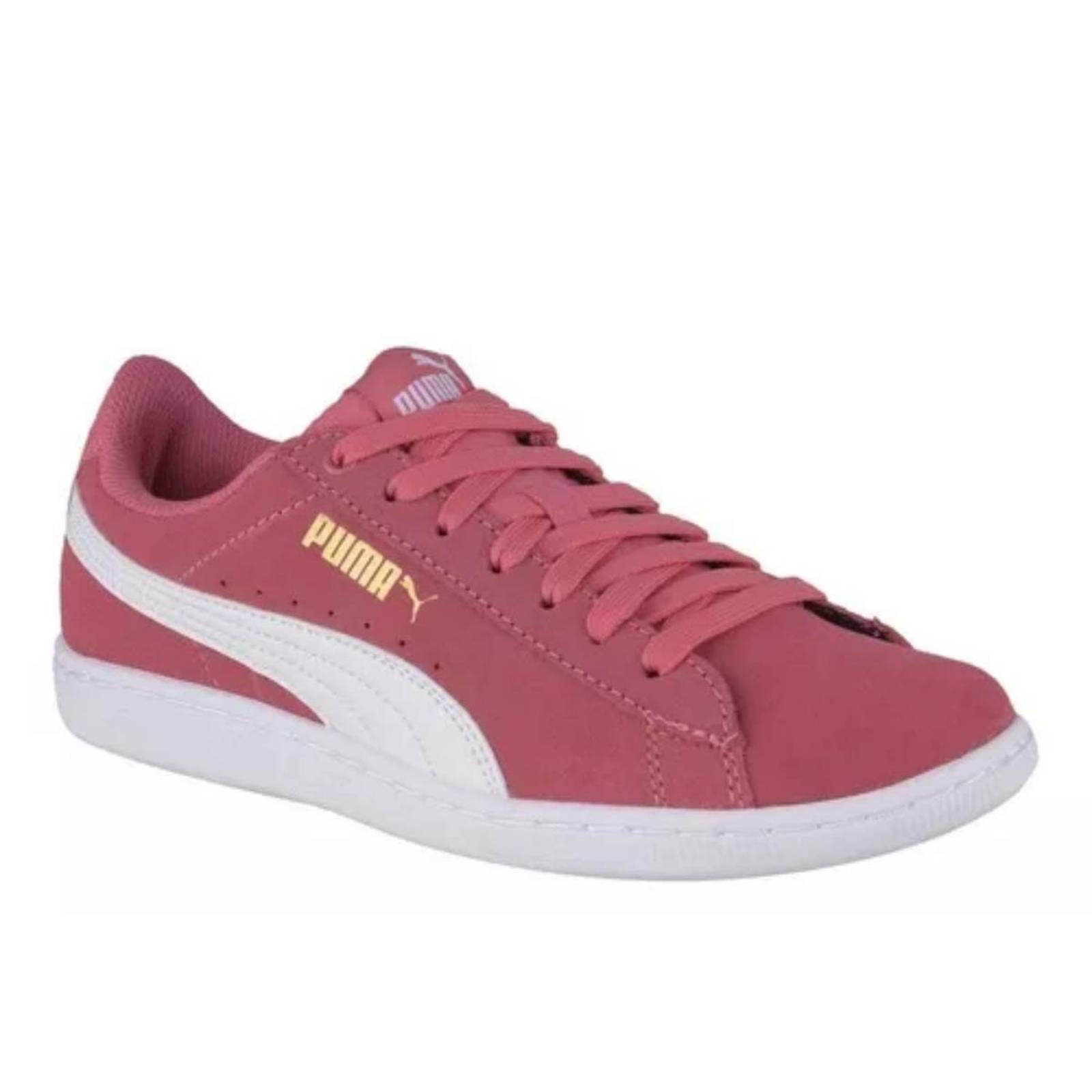 Tenis Puma Vikky Softfoam Mujer Comodos Gamuza 