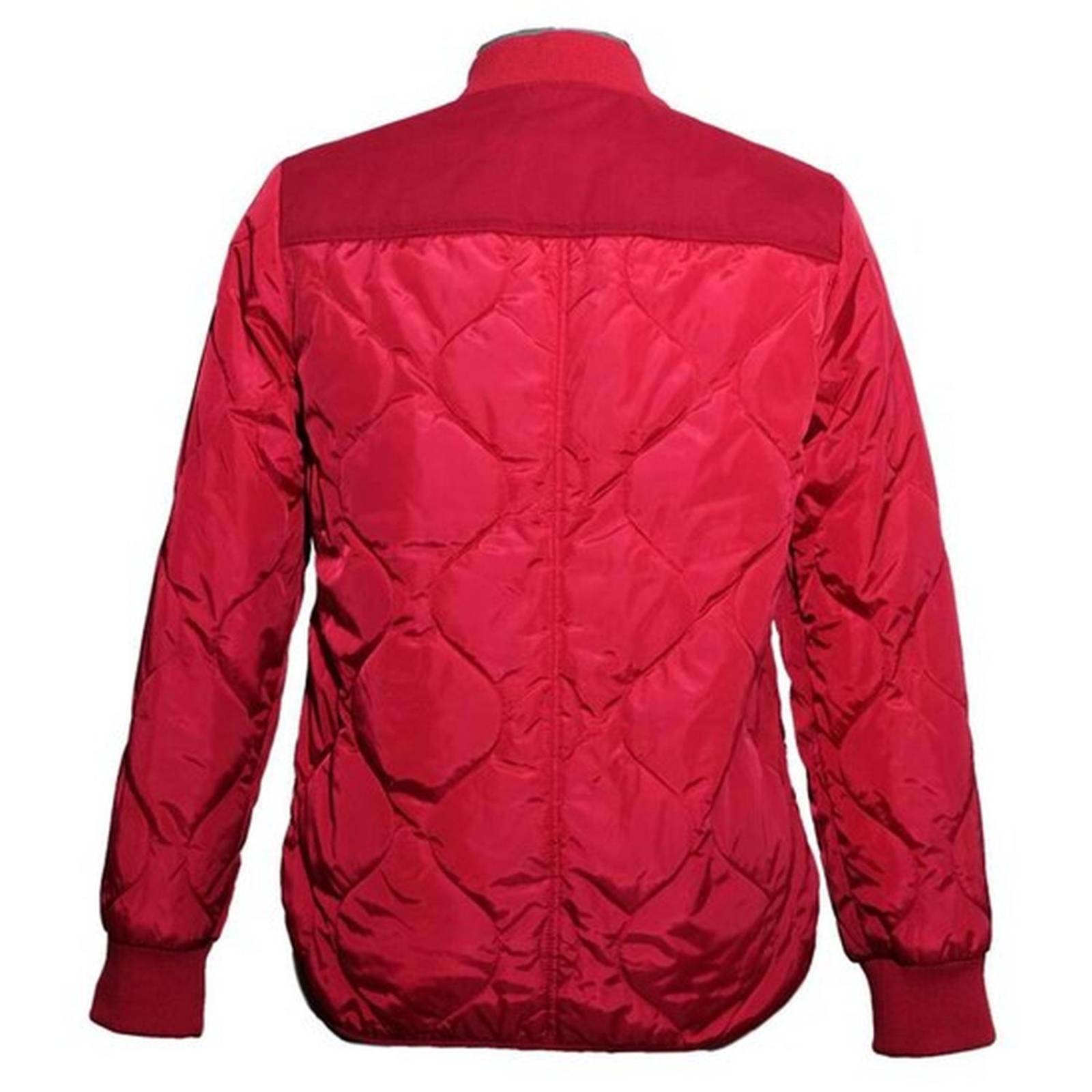 Chamarra Tommy Hilfiger Roja Mujer Casual 