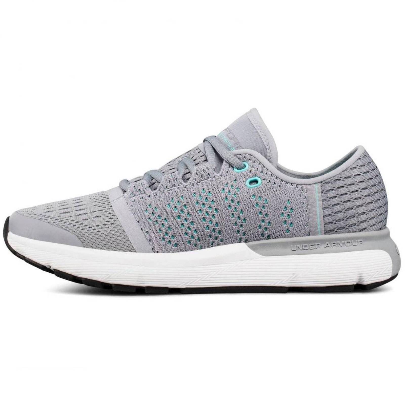 Tenis Under Armour Charged Bandit 6 Mujer Plata 