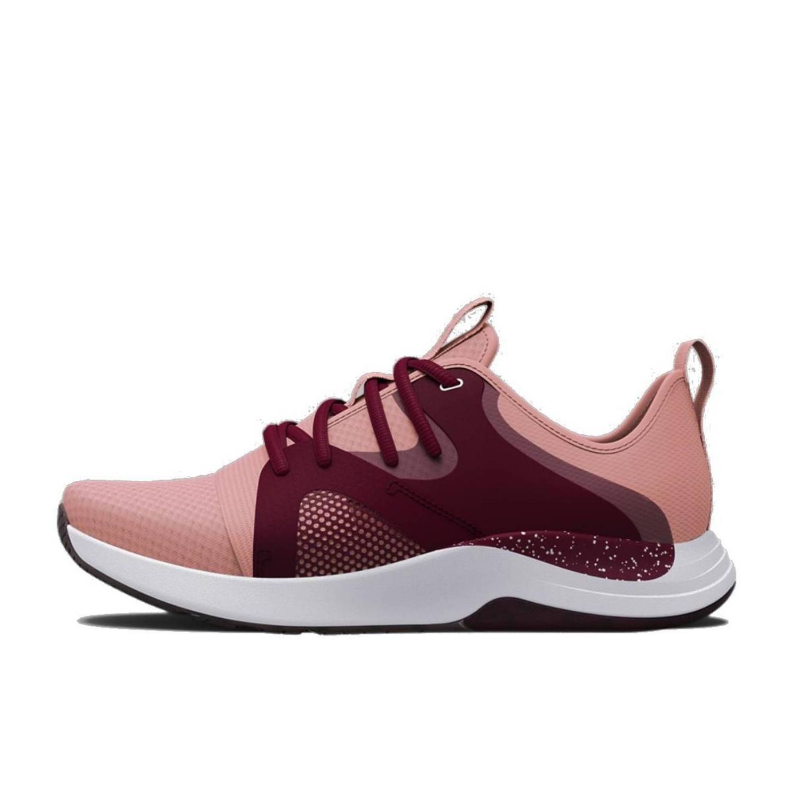 Tenis Under Armour Mujer Gris Rosa W Breathe 3021822100