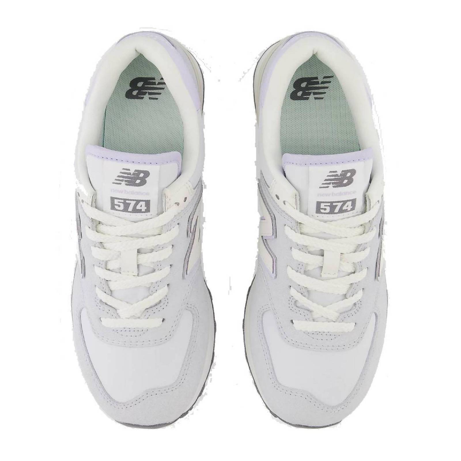 Tenis New Balance 574 Mujer Moda Deportivos Morado 