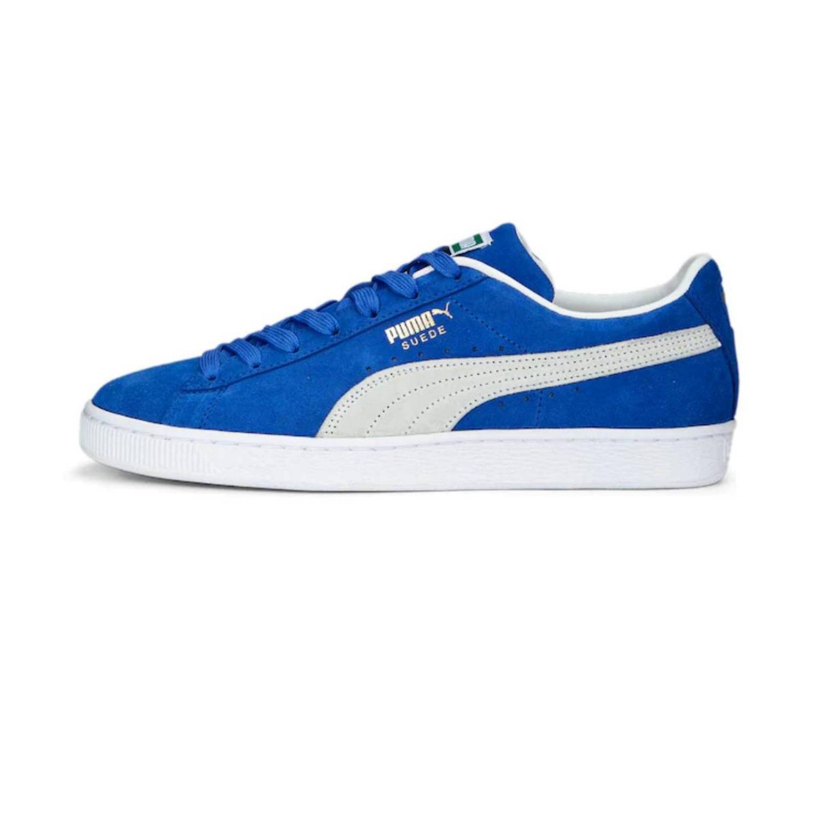 Tenis Puma Suede Classic XXI Hombre Azules Moda Casuales 