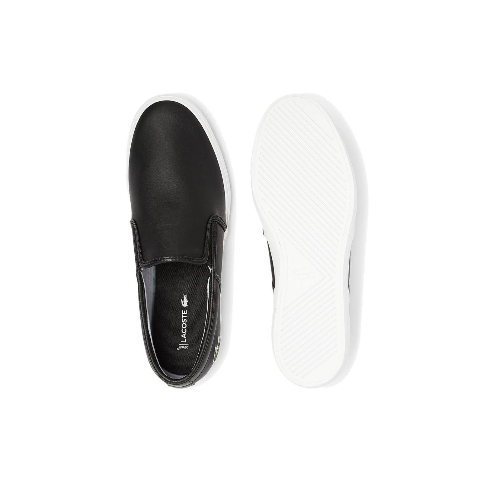 Tenis Lacoste Slip On Tatalya De Piel Hombre Comodos Ngeros 