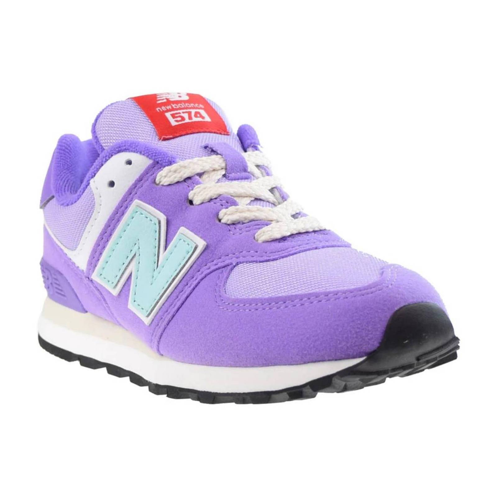 Tenis New Balance 574 Niña Morado Moda Casuales