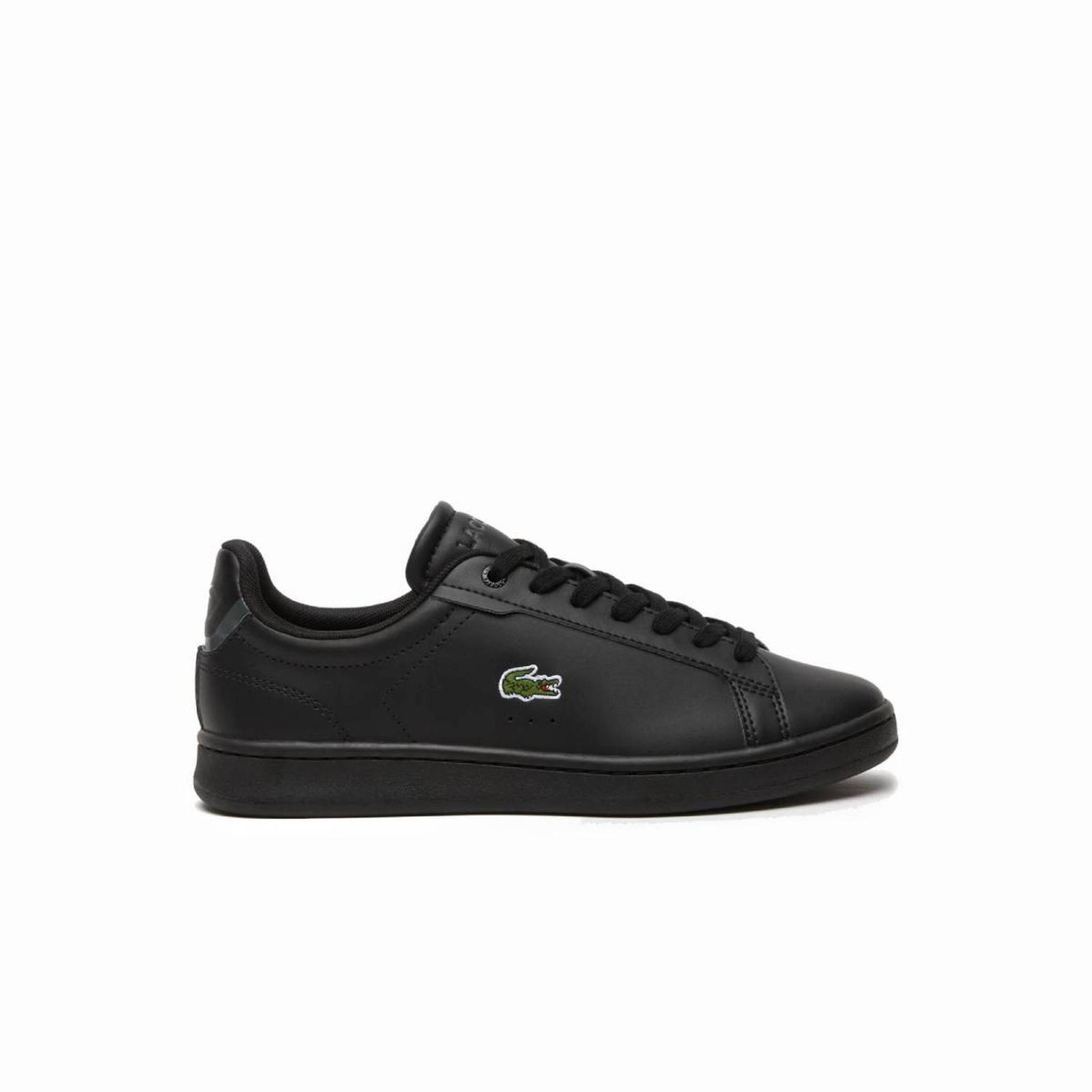 Tenis Lacoste Carnaby Evo Pro Negro Mujer Moda Comodos