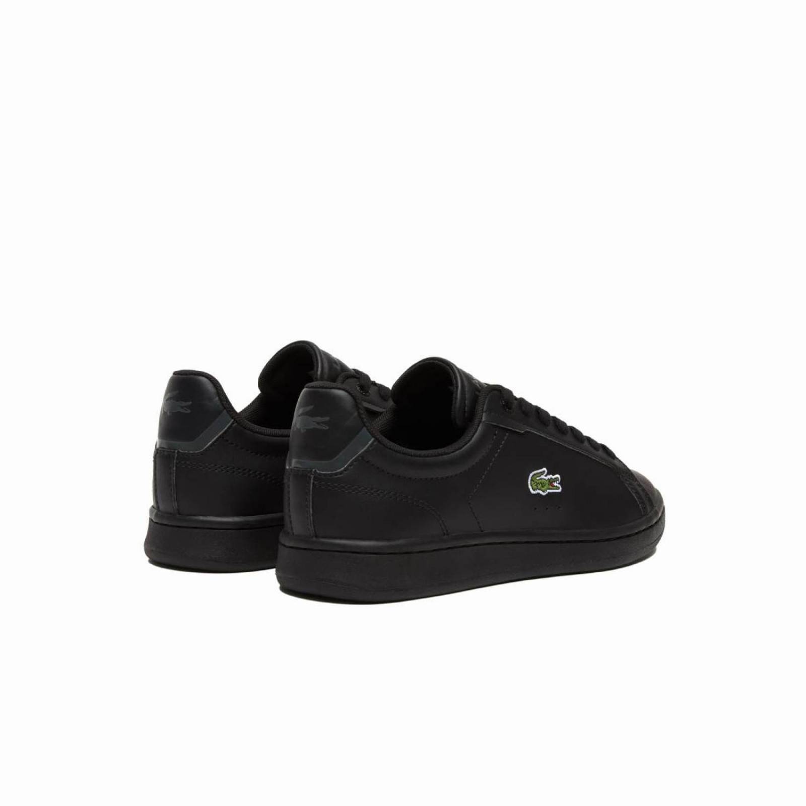 Tenis Lacoste Carnaby Evo Pro Negro Mujer Moda Comodos