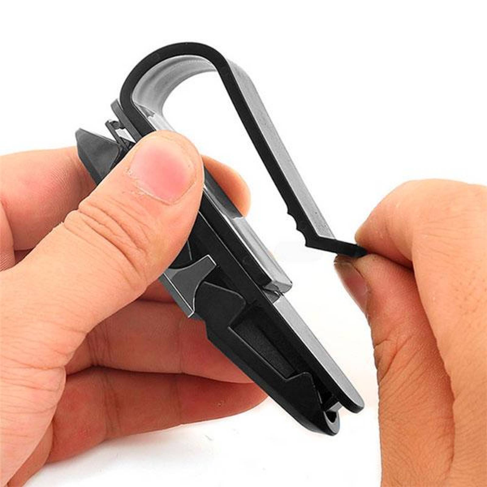 Porta Lentes para Auto, Soporte para Colgar Gafas, Clip, Negro 