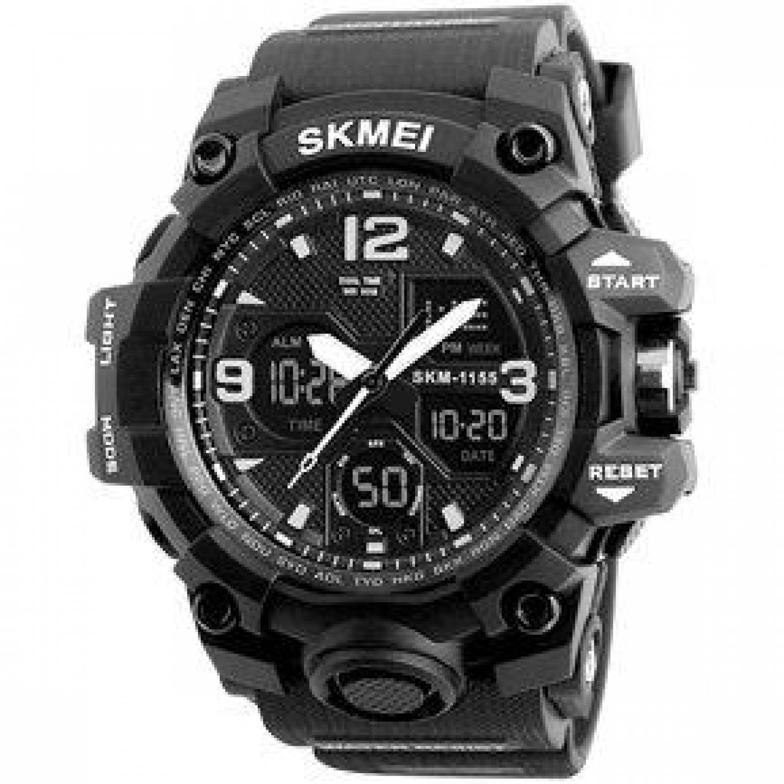 Reloj SKMEI Hombre Análogo Digital Cronómetro Alarma Resiste al Agua 