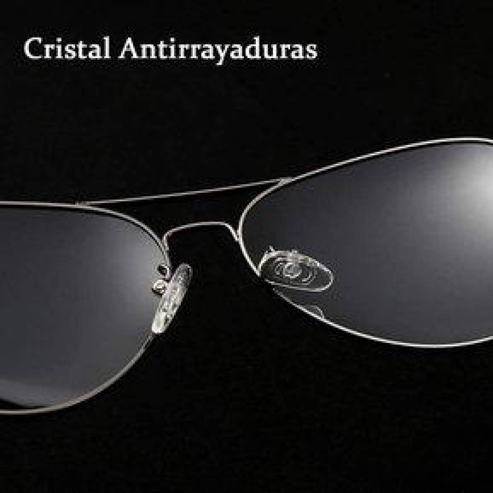 Lentes de sol Aviador Polarizados, UV400, Anti ralladuras, Anti Reflejante 