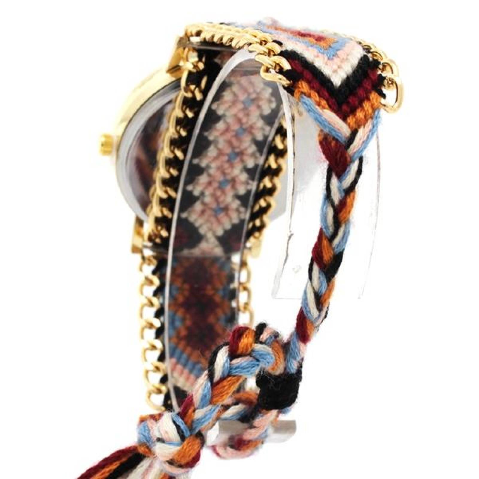 Reloj de Pulsera para Mujer, Dibujo Animado de Frida Kahlo, Ajustable, Análogo, Moderno, Correa de T Multicolor 25 mm