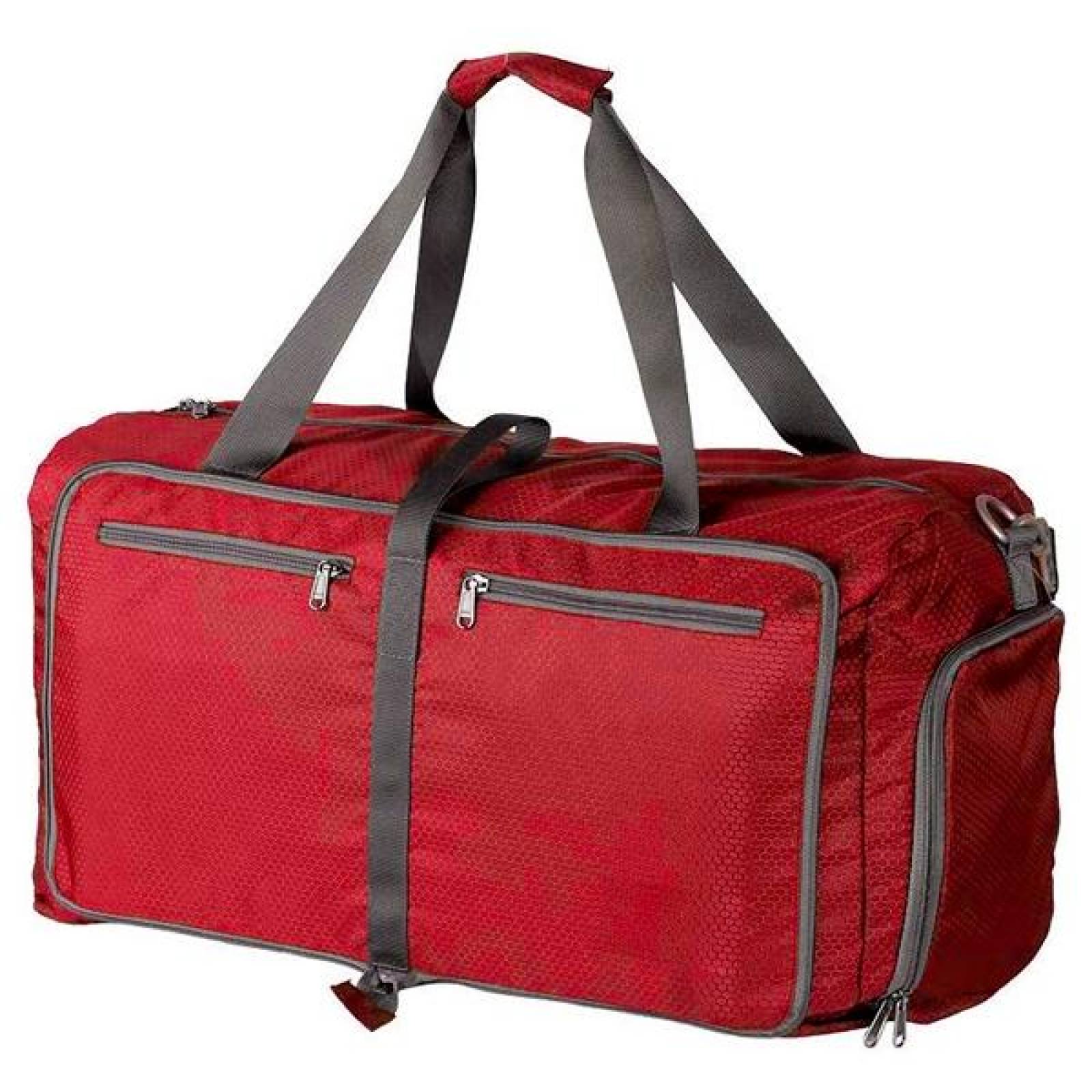 Maleta Plegable, Multifuncional, Amplia, Resistente, Mochila, Cómoda, Azul Rojo