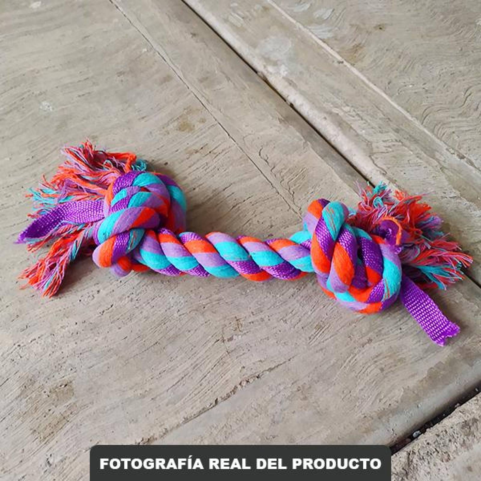 Juguete de Cuerda para Perros, Entrena los dientes de su cachorro, Evita el aburrimiento y Alivia el 