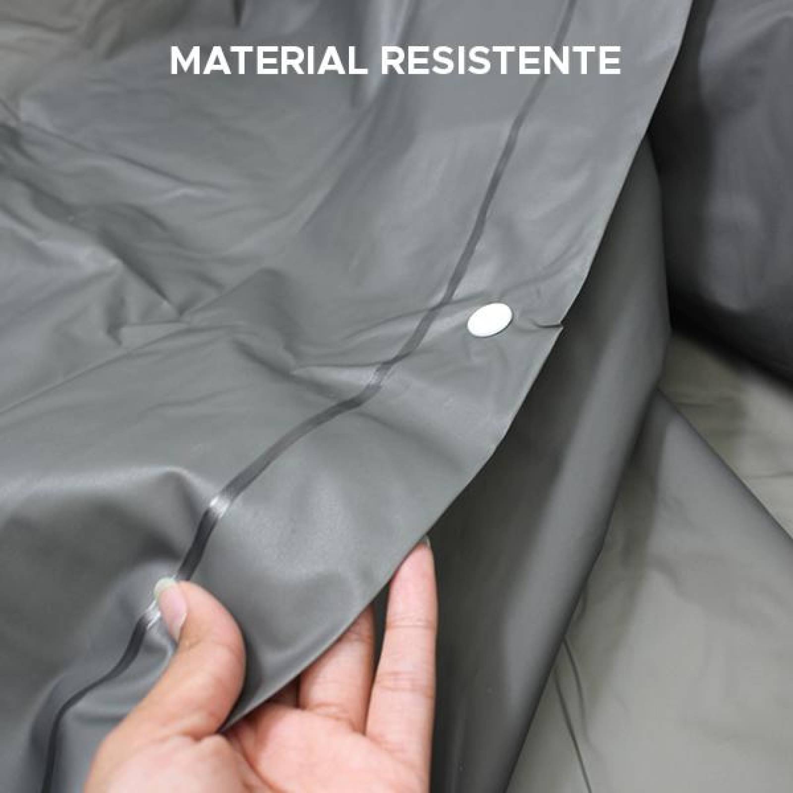 Impermeable Unisex, Ligero , Negro, Talla Mediana Adulto , Resistente