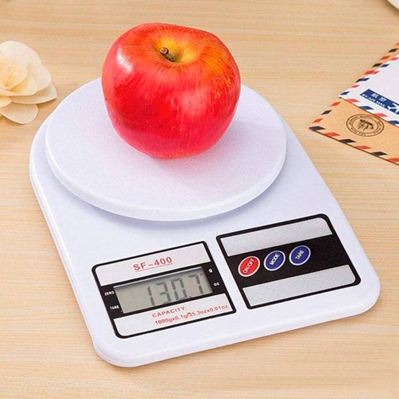 Báscula Digital, Convertidor Kilos o Libras, Ligera 