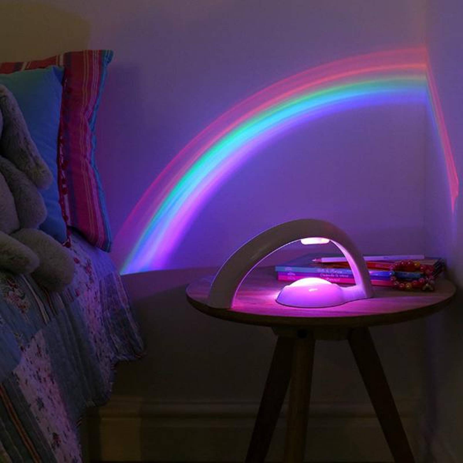 Lámpara LED Arcoiris, Multiple Iluminación, Tipo Proyector 
