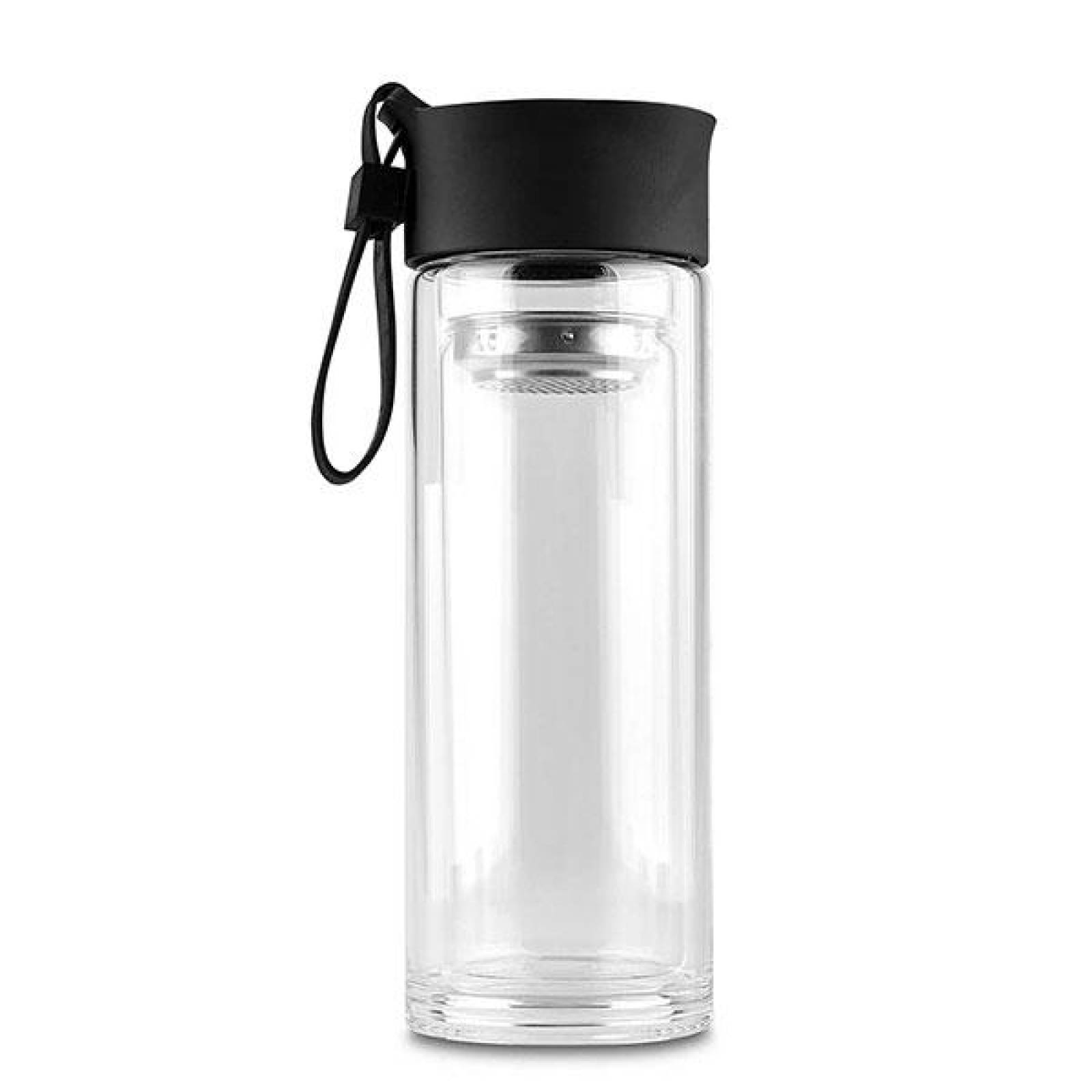 Termo Infusor Doble Capa de Vidrio 2 Hrs de Aislamiento Térmico 