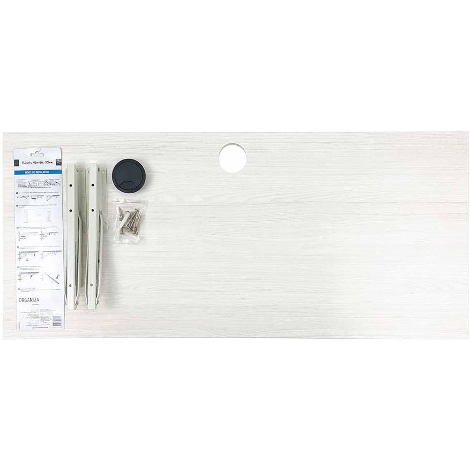 Escritorio tipo repisa para computadora plegable Tenen