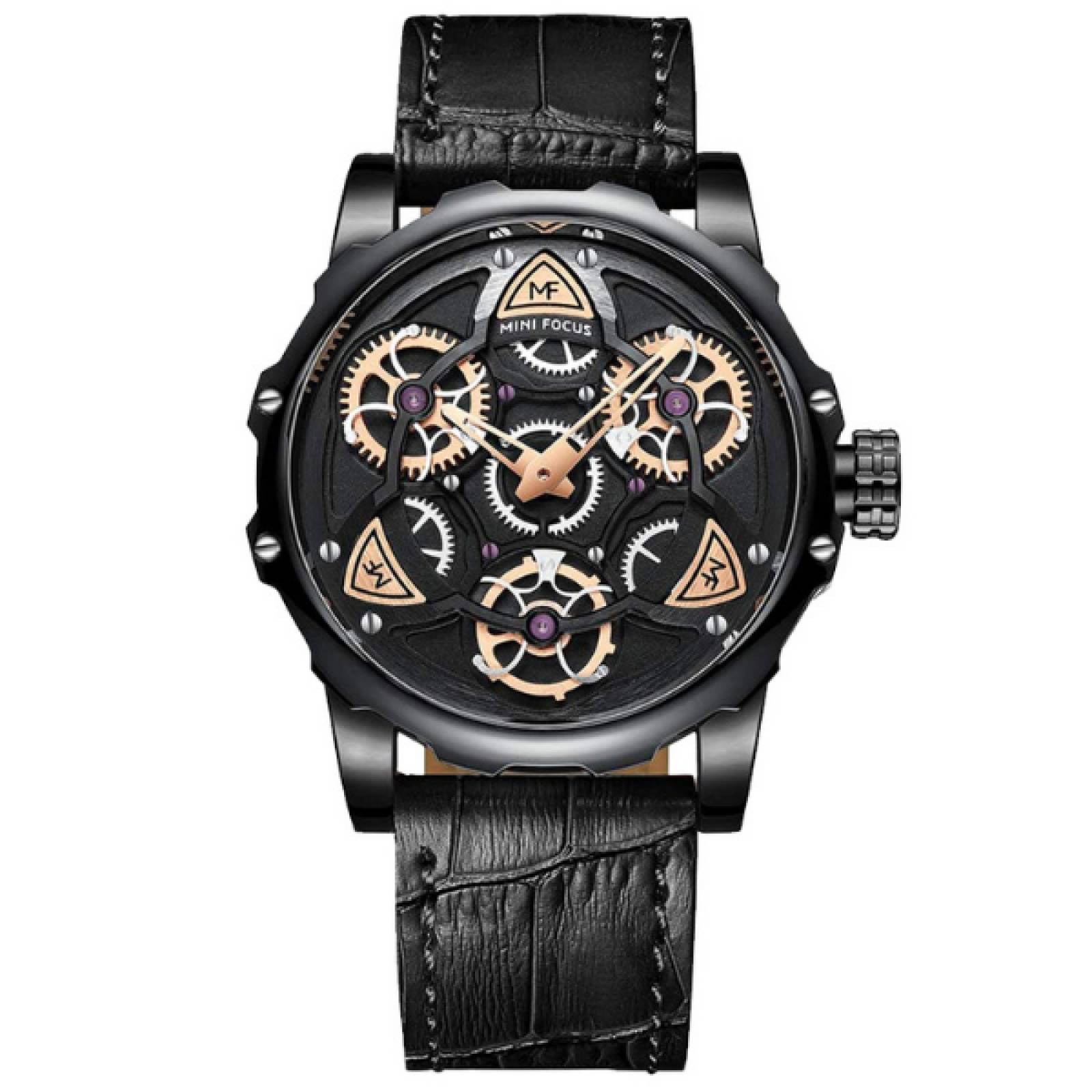 ELEGANTE RELOJ HOMBRE CORREA DE HEBILLA AJUSTABLE DISEÑO EXCLUSIVO