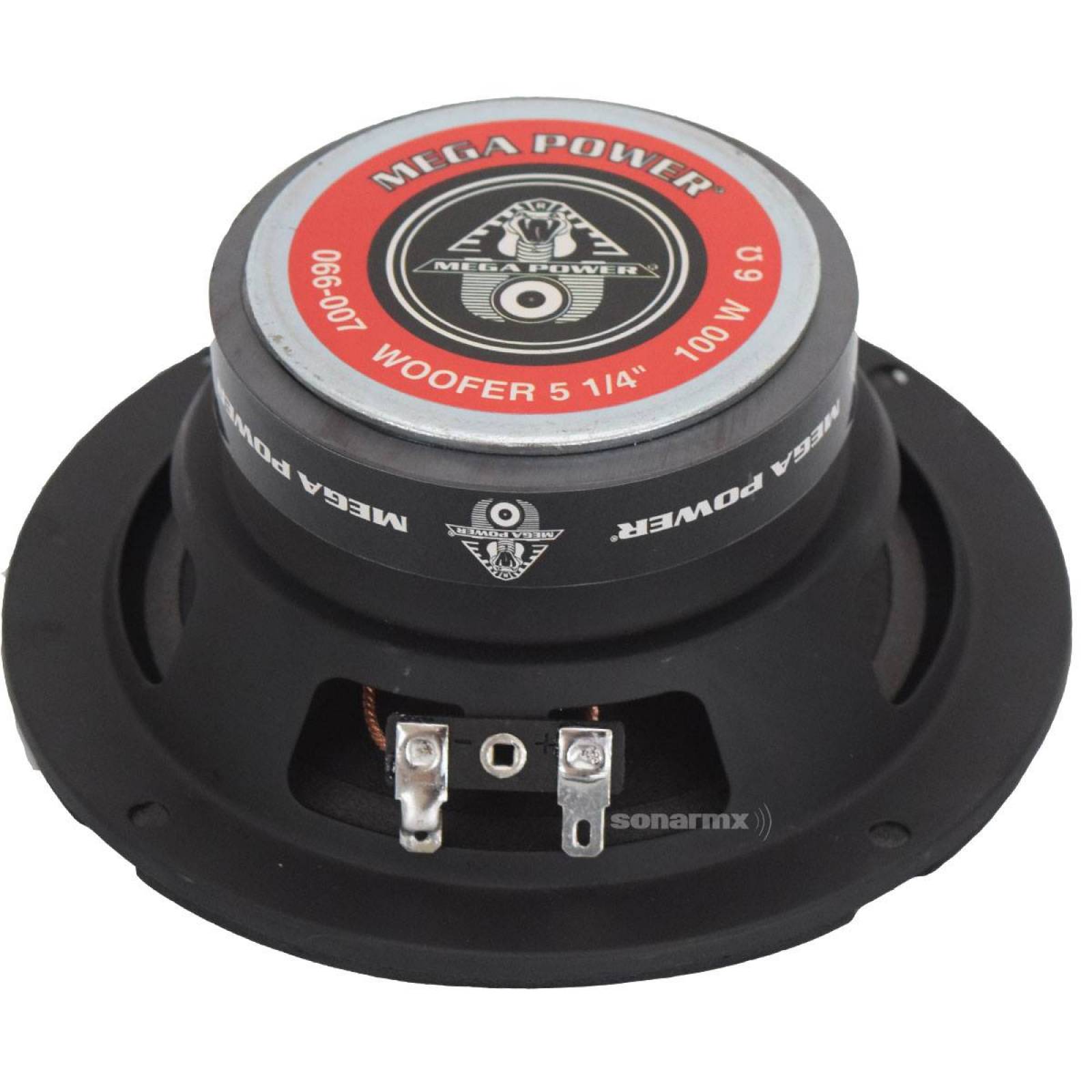 Bocina 5 1 4 Pulgadas Medios woofer suspension 