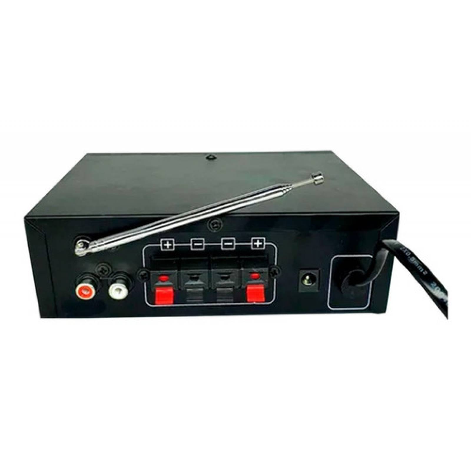 Amplificador Kit Paquete Perifoneo Voceo Usbsdbt Trompeta