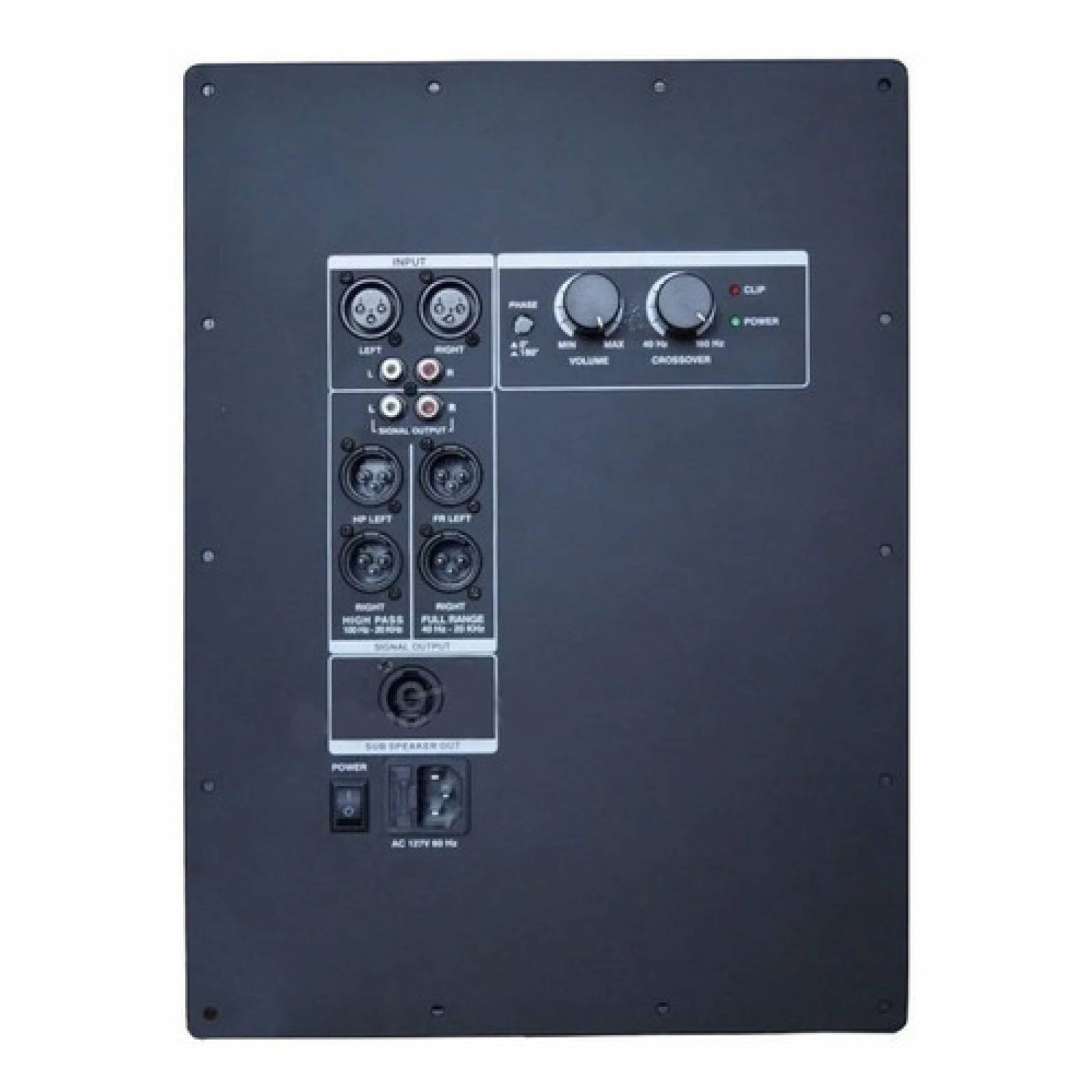 Modulo Amplificador Graves Subwoofer Amplifica 2 Graves 600w