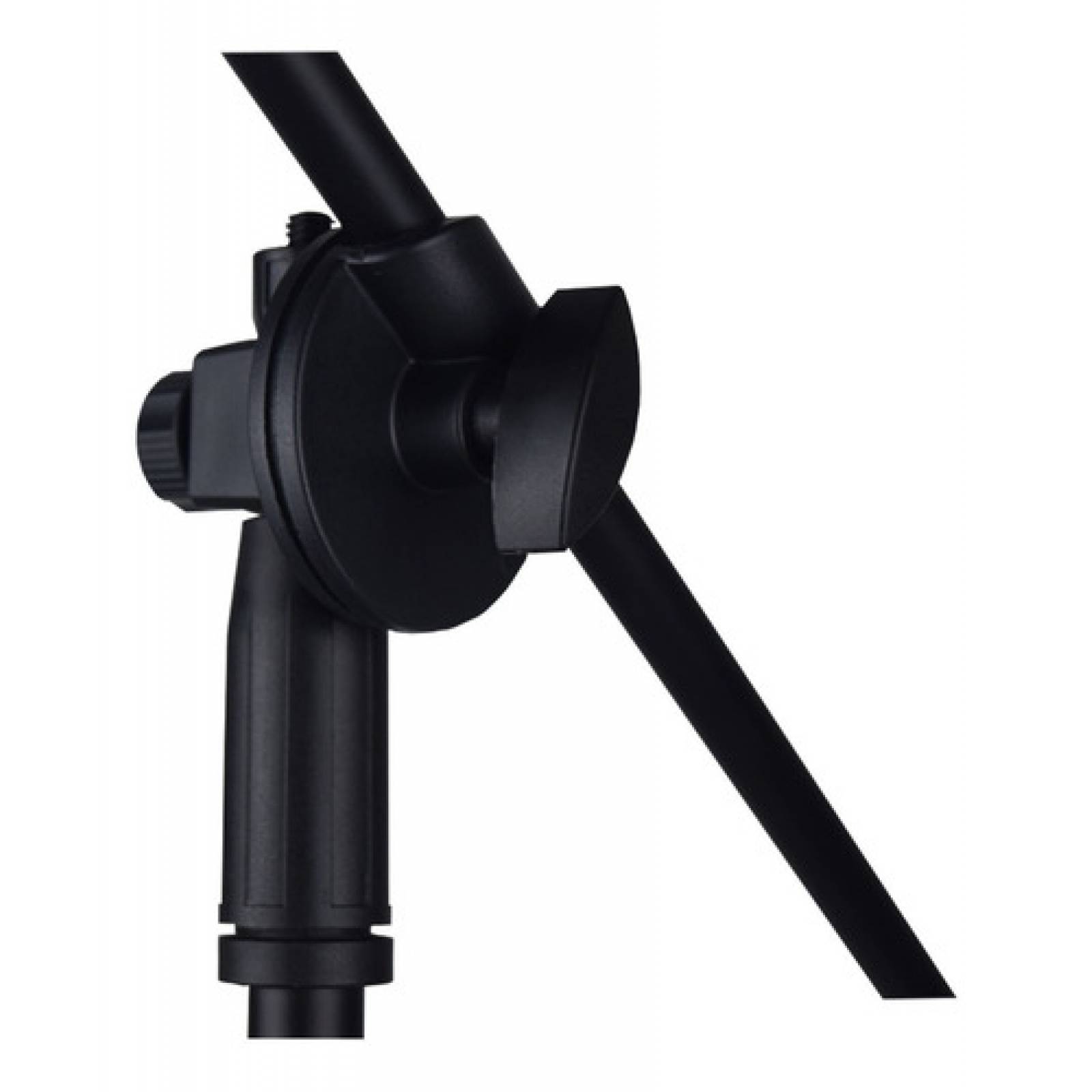 Pedestal Atril Base Stand 2 Microfonos Profesional Con Boom