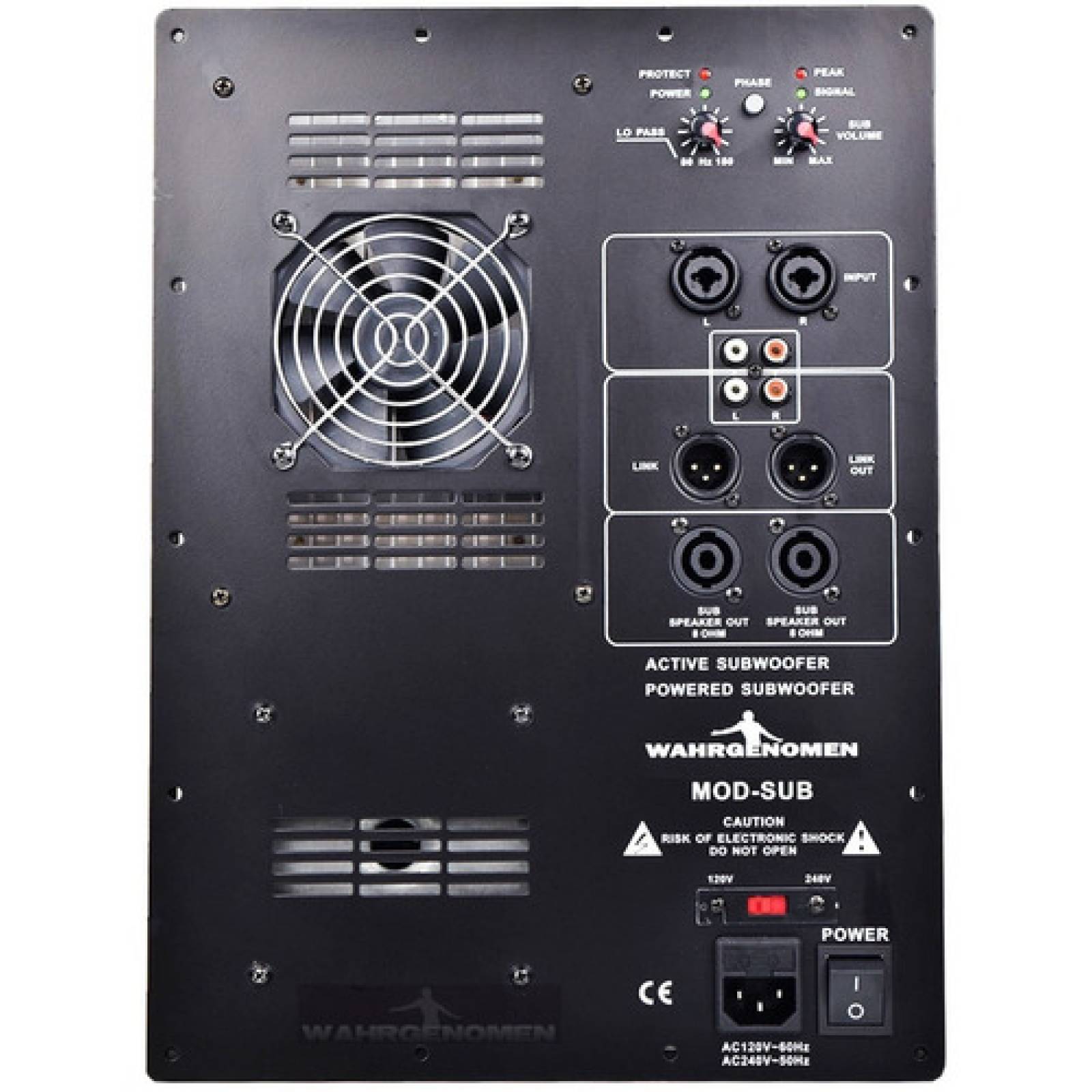 Modulo Amplificado Para Bajos Subwoofer Salida Pasivo 800w
