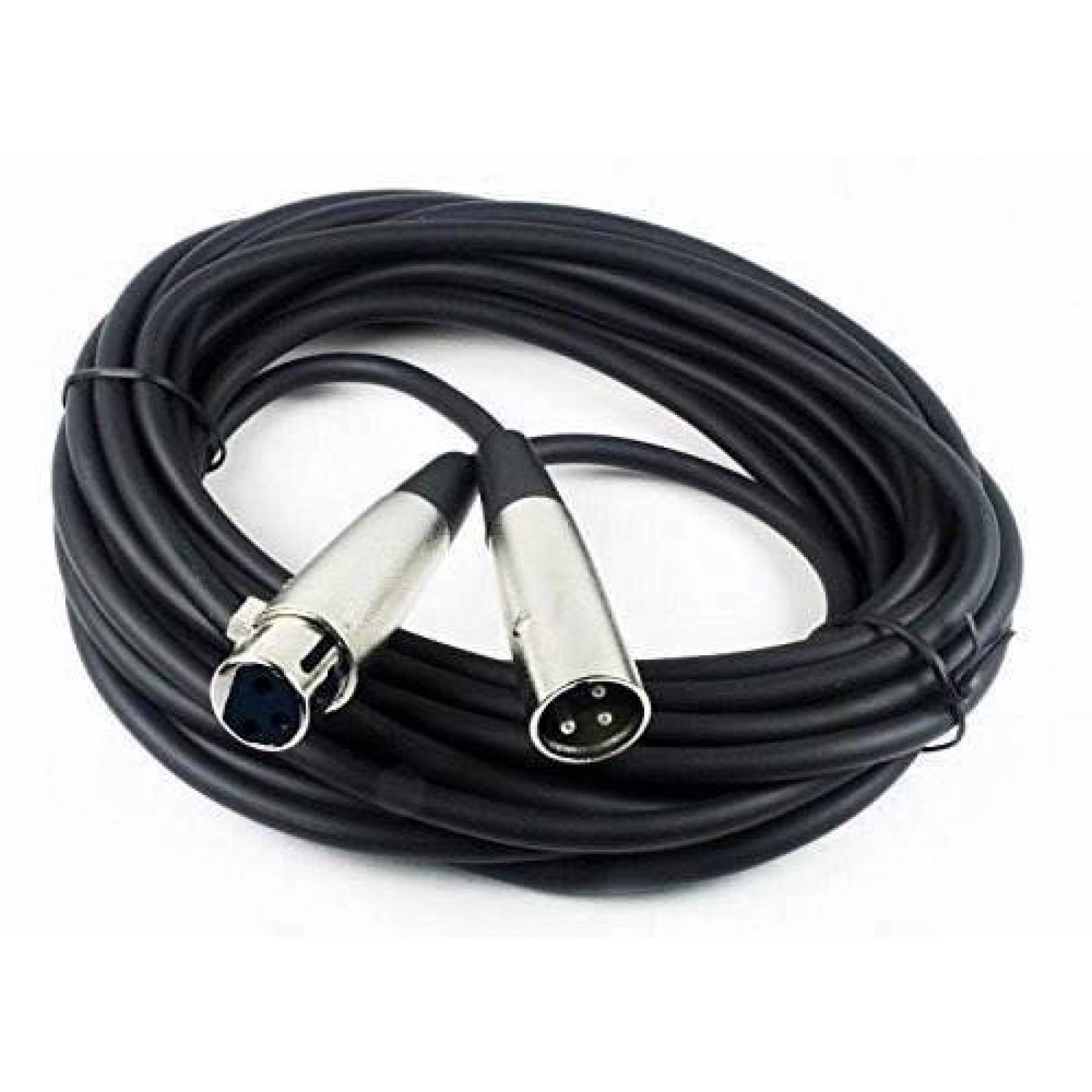 Cable 10 Metros Jack Canon A Macho Canon Microfono Xlr O Dmx